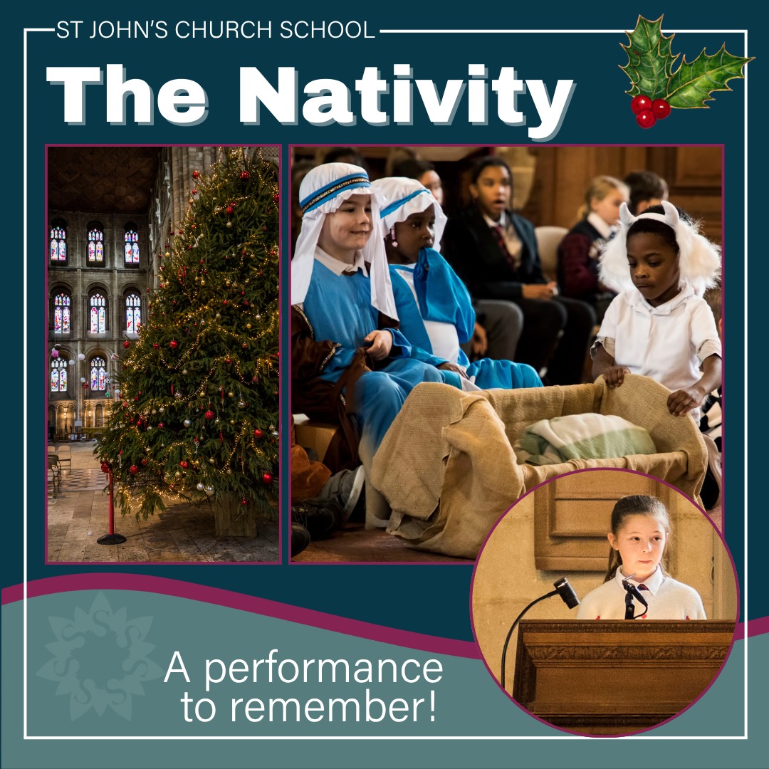 🎄 Reception had a truly special moment performing their Nativity in the spectacular @peterborough_cathedral supported by our amazing Year 6s.
We are so proud of each and every one of them, for demonstrating such courage to stand on the stage and perform to so many family members. 💫
.
.
.
#nativity #christmasnativity #peterboroughcathedral #schoolperformance #stjohns