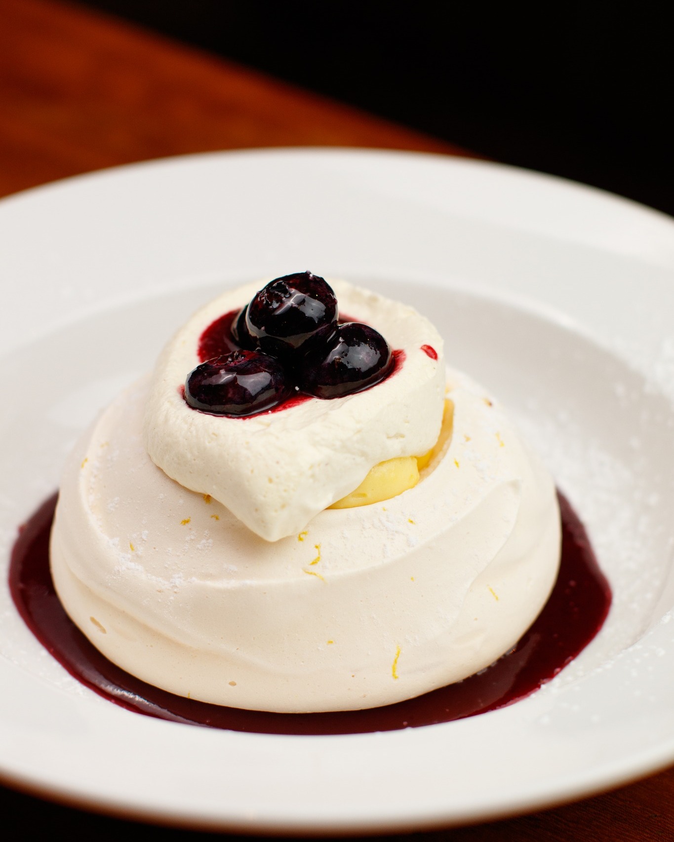A dessert worth lingering over.
Our Winter Pavlova with lemon curd, dressed blackberries, blackberry sauce & blueberry sorbet.
#fadestreetsocial #festivemenu #dublindining #winterpavlova #winterdessert