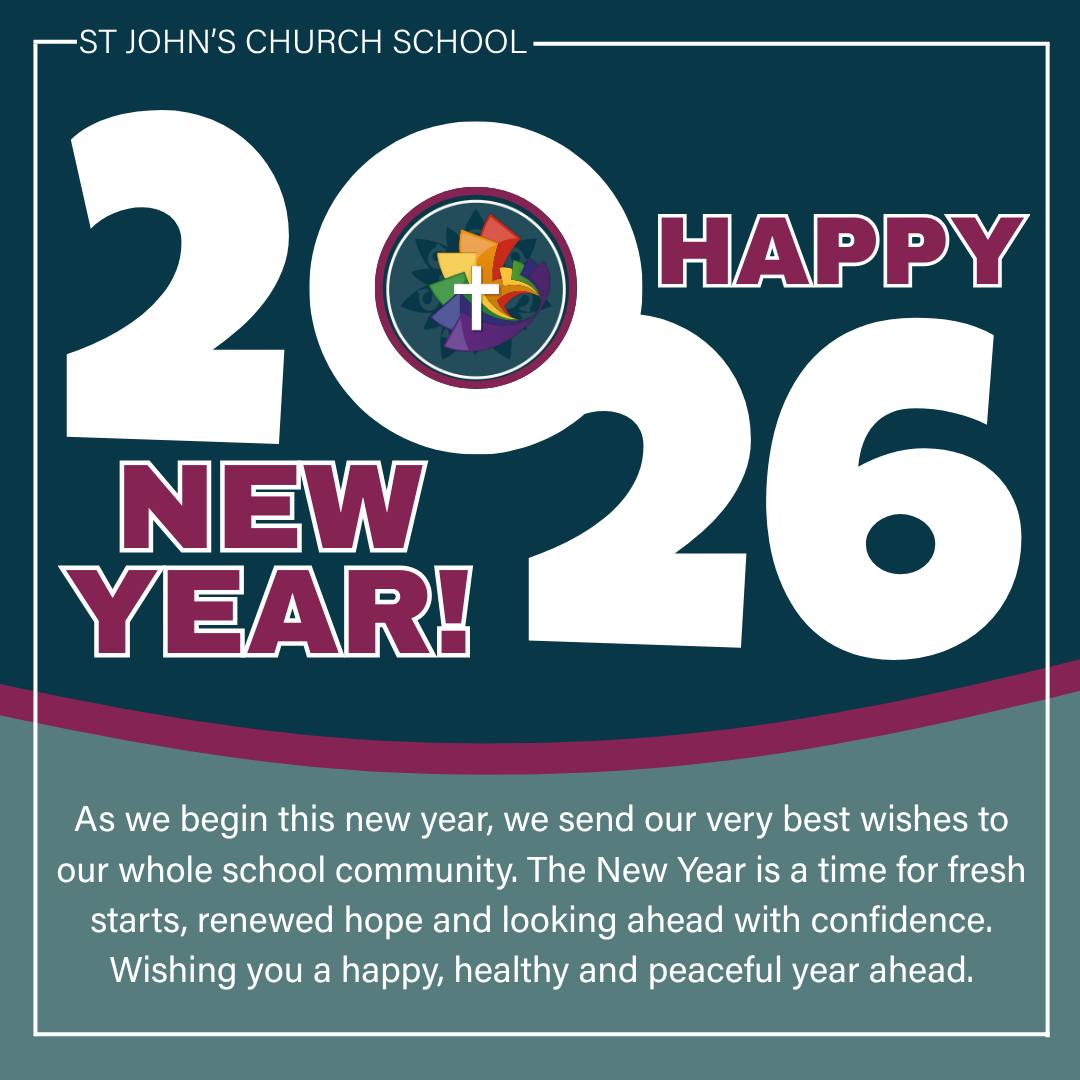 Happy New Year! We are thankful for the belonging, love and service that bring our school family together, and we look forward to all that the year ahead will bring. 🎉