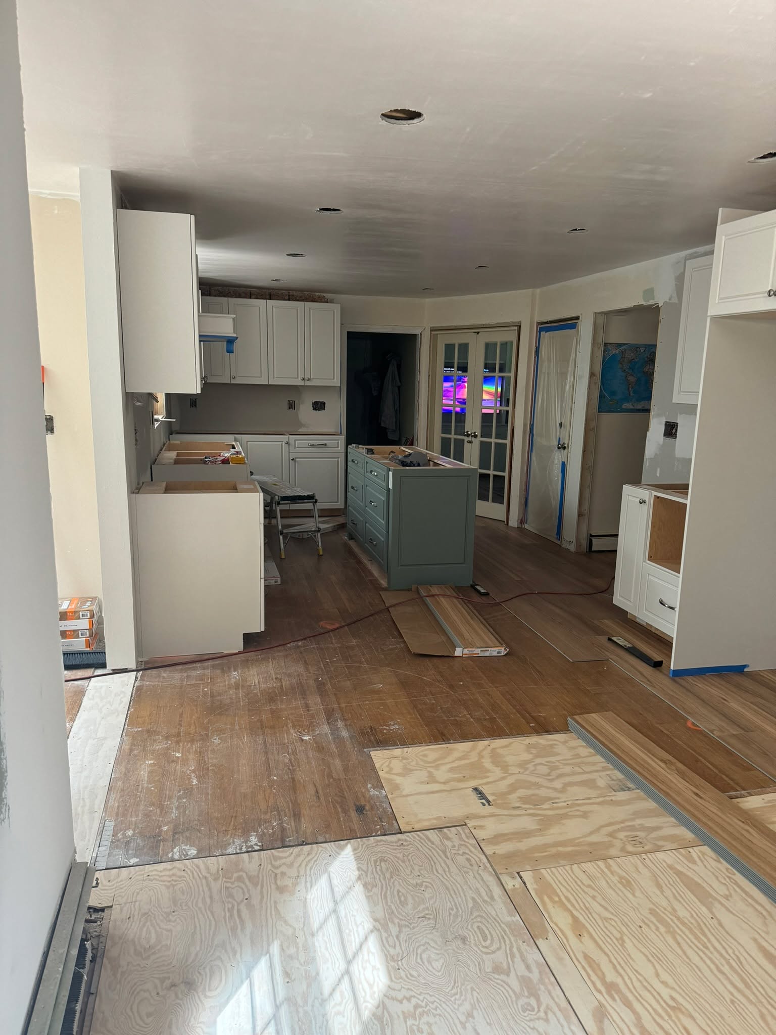 Sheetrock is finished, cabinets are going in, and flooring is going down — this is where a house truly starts to feel like a home.
After all the behind-the-scenes work, this custom kitchen is finally taking shape, and the transformation is getting real. Every detail is coming together to create a space designed specifically for how this family lives, cooks, and gathers.
The excitement really starts now.
— Freedom Framing & More LLC