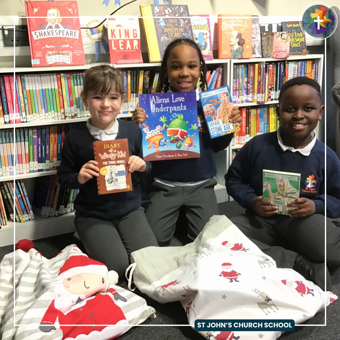 📚✨ A December tradition we love ✨📚
Throughout December, every child in our school receives a book as part of our Advent celebrations. It’s our way of sharing the joy of reading and encouraging quiet moments of imagination during the busy festive season.
We wish all our children and families a very happy Christmas and lots of Happy Reading over the holidays! 🎄📖
.
.
.
#christmasadvent #lovereading #SchoolCommunity #stjohns
