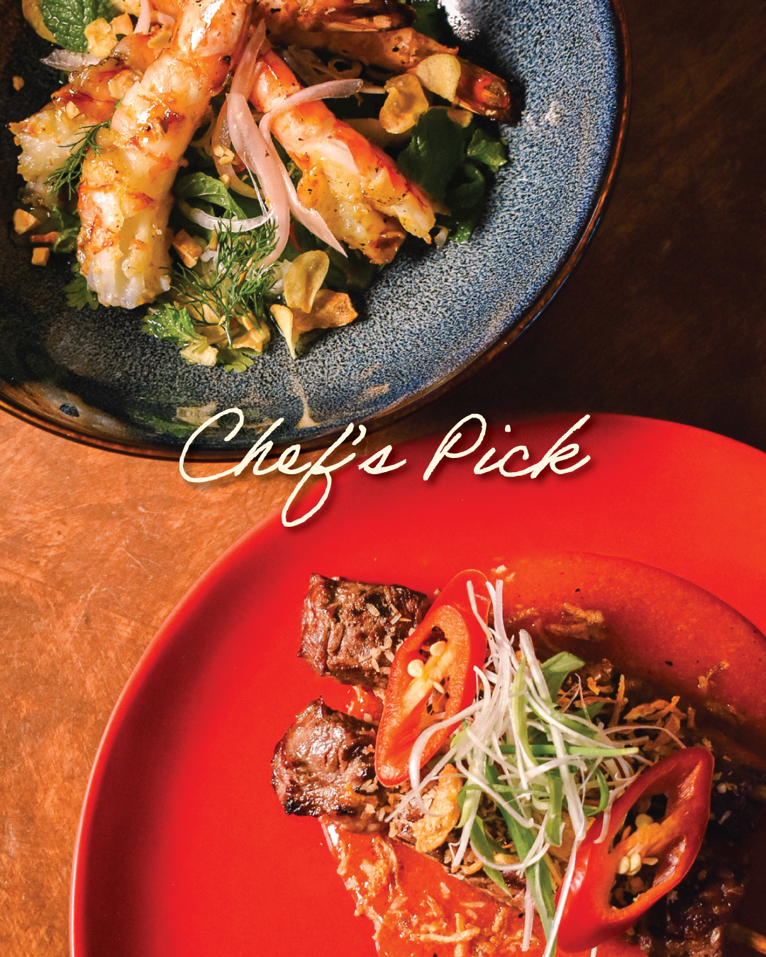 Trust the Chef. 🌶️ Dive into our top three picks featuring crisp Black Tiger Prawns, deep-fried stuffed wings, and savory crispy oyster Pad Thai. Authentic Thai perfection.
#pracahuahin #thestandardhuahin #thestandardhotels #เดอะแสตนดาร์ดหัวหิ