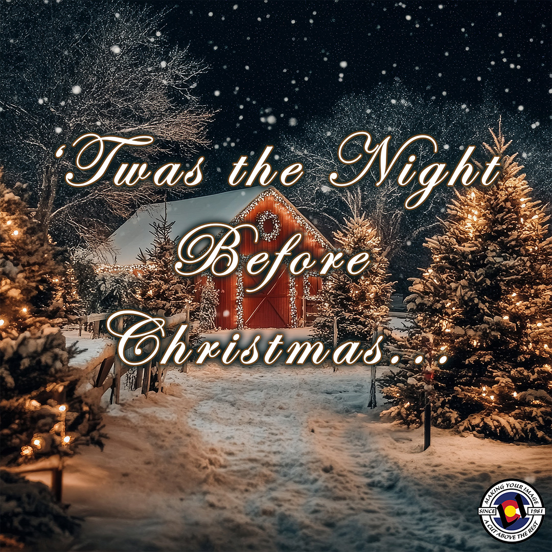 ✨ ’𝑻𝒘𝒂𝒔 𝒕𝒉𝒆 𝒏𝒊𝒈𝒉𝒕 𝒃𝒆𝒇𝒐𝒓𝒆 𝑪𝒉𝒓𝒊𝒔𝒕𝒎𝒂𝒔 𝒂𝒕 𝑳𝒂𝒔𝒕𝒊𝒏𝒈 𝑰𝒎𝒑𝒓𝒆𝒔𝒔𝒊𝒐𝒏𝒔✨
’Twas the night before Christmas, the shop softly aglow, 🎄
With garments and gifts wrapped and ready to go. 🎁
The presses stood quiet, the threads tucked away, 🧵
After helping our customers all through the day.
From cozy apparel to keepsakes made right, 👕✨
Each piece was created with care and delight.
Now we pause for the season, hearts grateful and full, ❤️
For a community that makes this small business beautiful.
May your Christmas be merry, your moments be bright, ✨
Filled with warmth, love, and a little magic tonight. ❄️
From all of us here, thank you for being part of our story
And may your holidays be joyful and full of wonder. 🎄❤️
𝐋𝐚𝐬𝐭𝐢𝐧𝐠 𝐈𝐦𝐩𝐫𝐞𝐬𝐬𝐢𝐨𝐧𝐬
39999 L 75 Road
Paonia, CO 81428
Open: Tuesday - Friday 9 a.m. - 3 p.m.
Saturday 9 a.m. - 12 noon
Closed: Sunday and Monday
Lasting Impressions
39999 L 75 Rd, Paonia, CO
📞 Call today: 970-527-3211
𝗦𝗛𝗢𝗣 𝗟𝗢𝗖𝗔𝗟!🥰