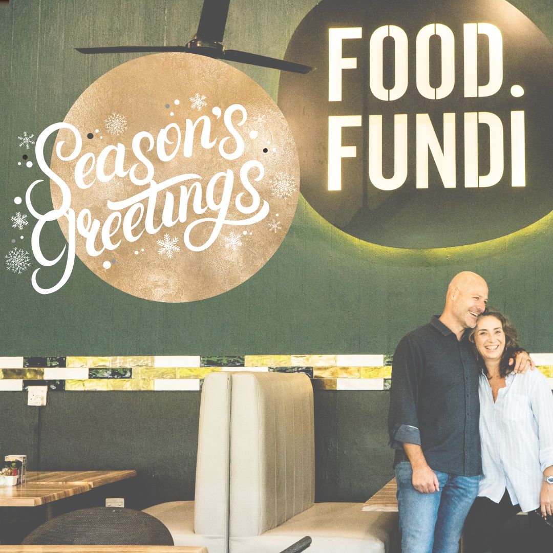 Thank you to our incredible community, and of course our holiday makers (sunburned but smiling 😆) for the love you show us every day.
We wish all of our customers the happiest festive season with your loved ones.
Be safe, be merry, and be kind!
Love, Jason, Mel, Mfundo, Ntombs, and the rest of the Fundi gang