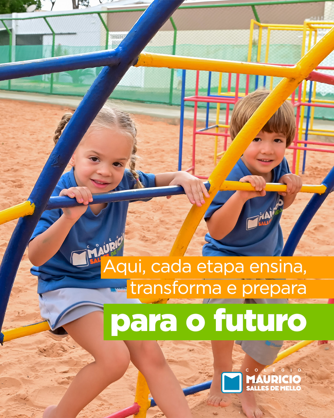 🌱✨ Aqui, cada etapa da aprendizagem tem propósito.
No Colégio Mauricio Salles de Mello, cada fase da infância é vivida com cuidado, afeto e intencionalidade. Do brincar às primeiras descobertas, do conviver ao aprender, cada experiência contribui para a formação de crianças seguras, curiosas e preparadas para o futuro. 💙
Acreditamos que aprender é um processo contínuo, que respeita o tempo de cada aluno e fortalece valores, autonomia e confiança desde cedo.
📚 Matrículas abertas!
Venha conhecer uma escola onde cada etapa ensina, transforma e prepara para a vida.
🌐 www.colegiomauriciosalles.com.br
📞 (61) 3340-5545
📱(61) 98602-1051
📍SHCGN 708, Bloco C – Brasília/DF
#ColegioMauricioSallesDeMello #EducacaoComProposito #AprenderComSignificado #DesenvolvimentoInfantil #EducacaoInfantil #FamiliaMauriciana #BrasiliaDF #TradiçãoEInovação #MatrículasAbertas