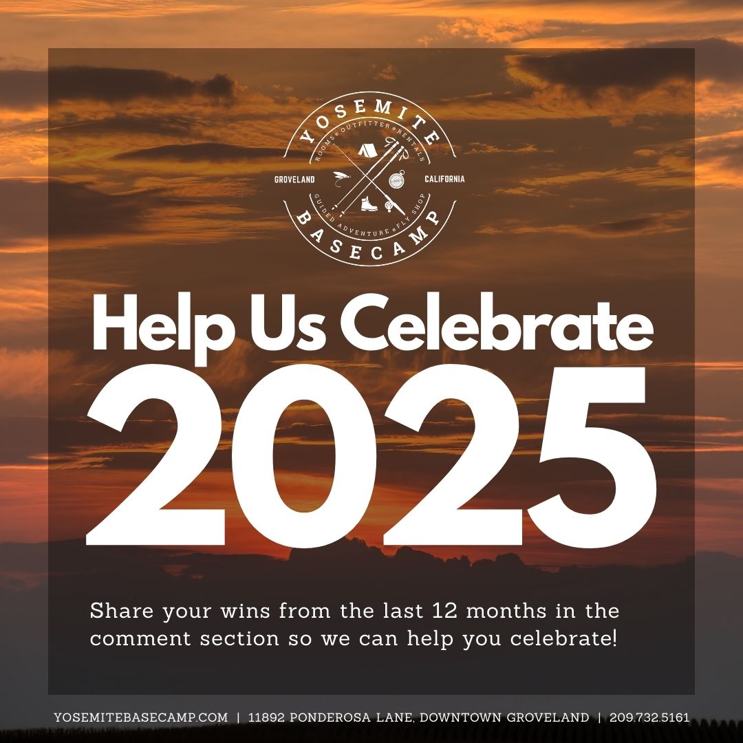 We have so much exciting news for 2026, BUT we have some unfinished business! As the dust settles and the sun sets on 2025 we want to celebrate all the things that went right!
Help us fill the comment section with all the amazing twists and turns from the previous year and support your neighbors as they share! As the wise Oprah once said, "The more you praise and celebrate your life, the more there is in life to celebrate"
#VisitTuolumneCounty #YosemiteBasecamp #Yosemite #VisitGrovelandCA