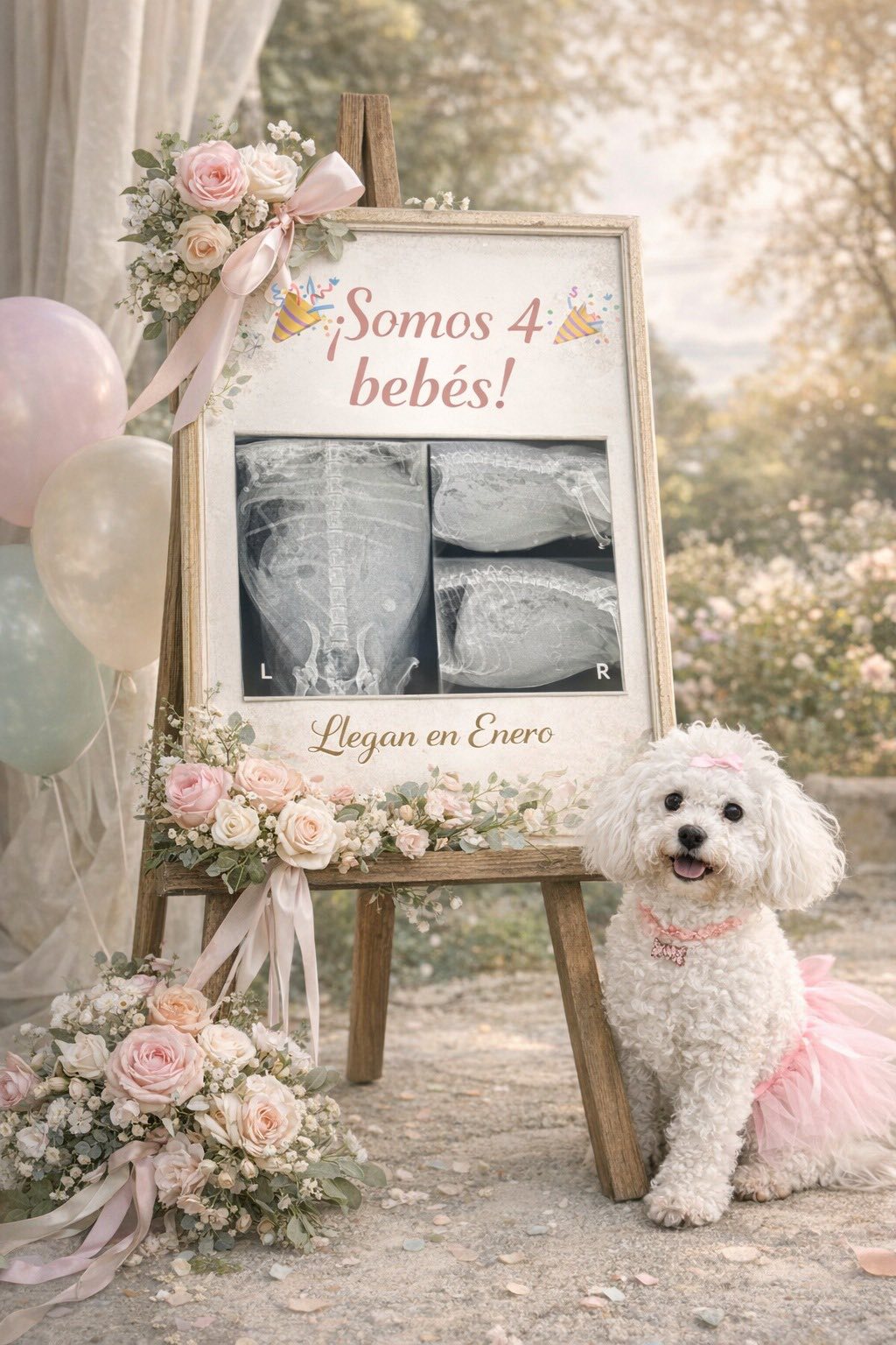 🎉Son 4!!! 🎉💜💜💜💜Aquí Niko y Lucia presentan a sus bebés. 🤗