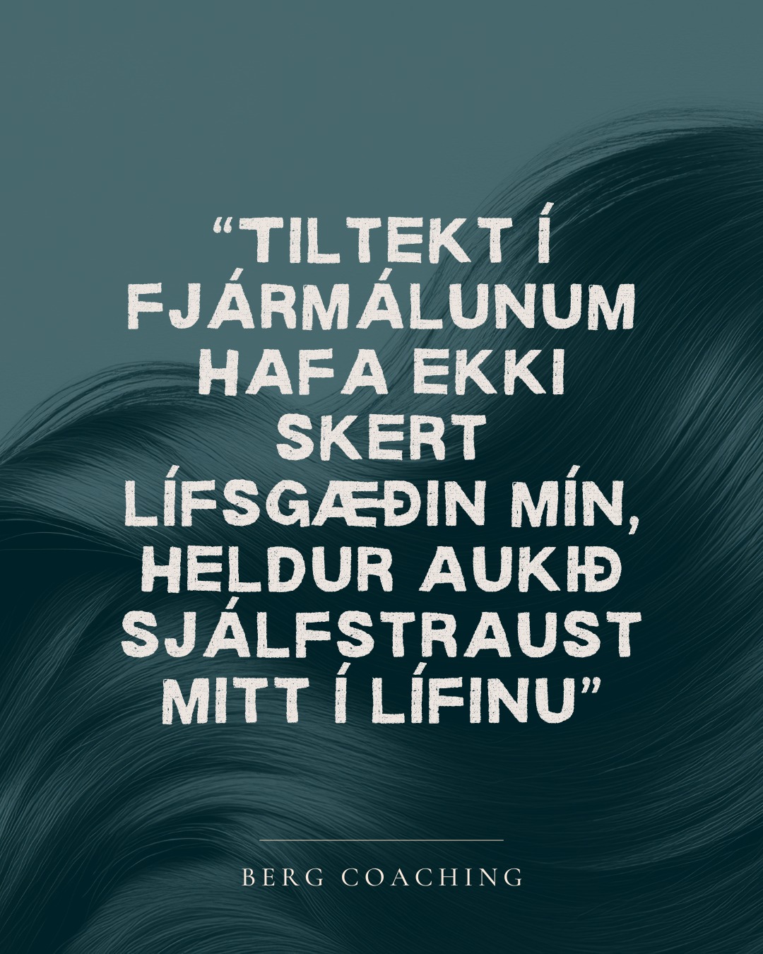 Þessi neglu setning kom upp í samtali við markþega í vikunni og ég get varla lýst því hversu stolt ég var! 😍
Afþví tilgangurinn með góðri fjármálayfirsýn í mínum huga er einmitt þetta - það er ekki til þess að skera niður lífsgæði og draga úr öllu því skemmtilega - heldur til þess að byggja upp sjálfstraust og sjálfsöryggi okkar til að sjá nákvæmlega hvað við viljum og hvað við þurfum ekki.
Að forgangsraða því sem skiptir okkur mestu máli á því tímabili sem við erum á í lífinu 🔥
Vilt þú líka meira sjálfstraust og fara að byggja upp þitt besta fjárhagslega ár hingað til?
Fylgstu þá vel með því skráning fer að opna fyrir næsta Financial Bootcamp á næstu dögum 🚀