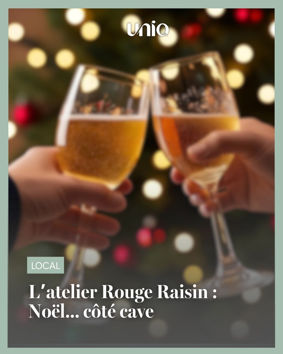 🍷🎁 Des idées cadeaux qui ont du goût !
Vins soigneusement sélectionnés, épicerie fine et accessoires du caviste… L’Atelier Rouge Raisin réunit tout pour composer des cadeaux gourmands et raffinés ✨
Des saveurs à offrir ou à partager pour sublimer les fêtes de fin d’année.
📍À découvrir dans votre magazine local et en boutique à Paray-le-Monial !