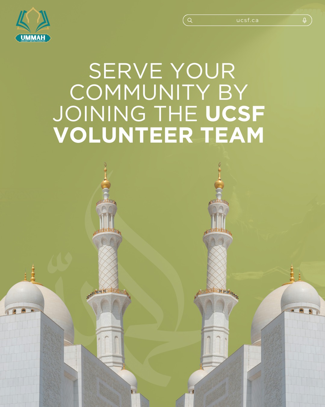 Our volunteers are the heart of UCSF. Whether you have 2 hours or 20 hours a month, your service strengthens families, supports youth, and builds community.
"The best among you are those who have the best manners and character." (Ṣaḥīḥ al-Bukhārī)
Sign up and make a difference.
#VolunteerWithUs #CommunityService #GiveBack #UmmahFoundation #UCSF #VancouverMuslims #MuslimVolunteers #ServeTogether