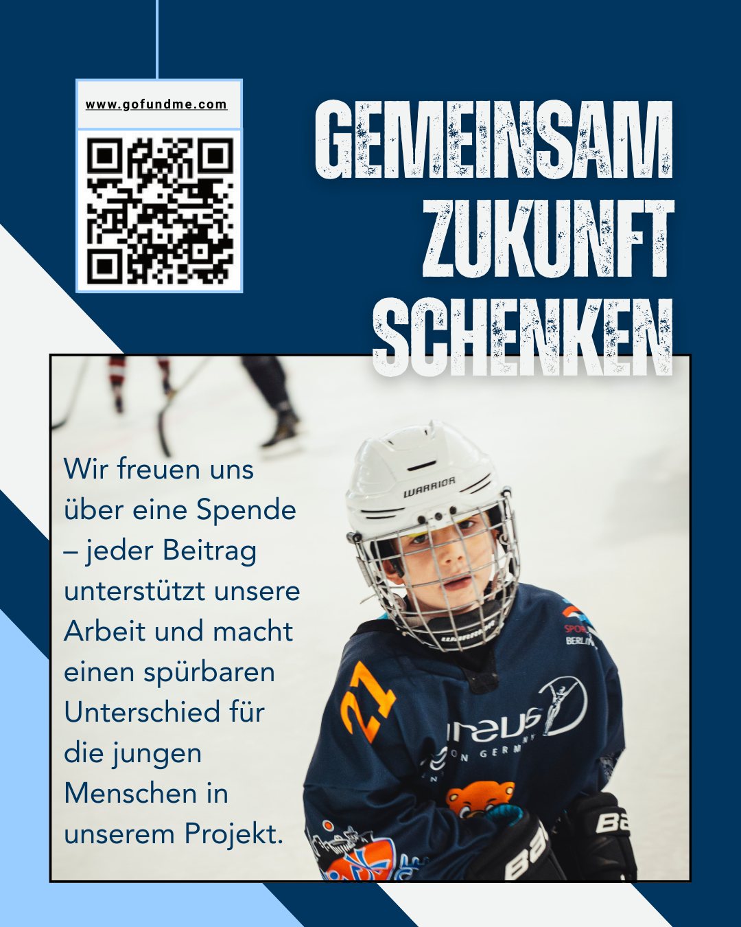 Unsere GoFundMe-Charity-Kampagne läuft noch. Jede Spende zählt!
#füreinengutenzweck #fürdiewertedeslebens