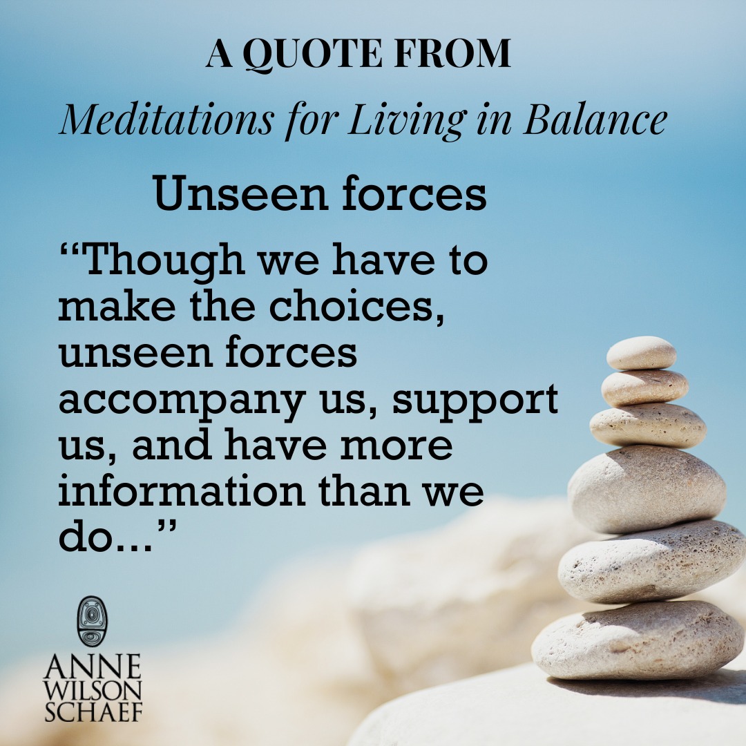 Though we have to make the choices, unseen forces accompany us, support us, and have more information than we do… #unseenforces #spiritualgrowth #spirituality #choices #DecisionMaking #guidance