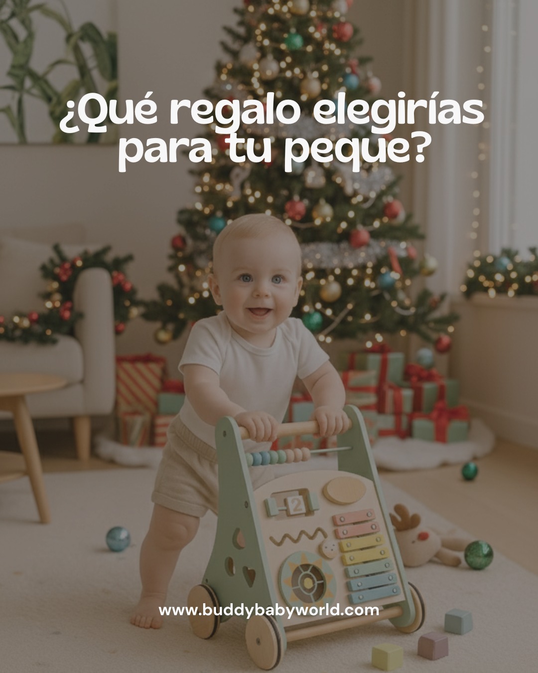 Regala juego, movimiento y autonomía 🎁 (Desliza 👉)
Todos estos son regalos prácticos, útiles y pensados para el desarrollo real de tu peque 💛
Ayudan a estimular el movimiento, la autonomía y el juego libre desde los primeros años.
🧸 Andador de madera Montessori
🚲 Bici de equilibrio
🐻Torre de aprendizaje plegable
⛺ Tipi para jugar y soñar
🎨 Cubo Montessori
🧩 Alfombra de juegos
Si buscas regalos que crecen con tu bebé y no se quedan en un cajón,
descúbrelos todos en 👉 www.buddybabyworld.com
Gift play, movement and independence🎁 (Swipe 👉)
All of these are practical, useful gifts designed to support your baby’s real development 💛
They encourage movement, independence and free play from an early age.
🧸 Montessori wooden walker
🚲 Balance bike
🐻 Foldable learning tower
⛺ Play tipi
🎨 Montessori activity cube
🧩 Play mat
Shop all these gifts at 👉 www.buddybabyworld.com
#RegalosParaBebé #MaternidadReal #JuegoLibre
