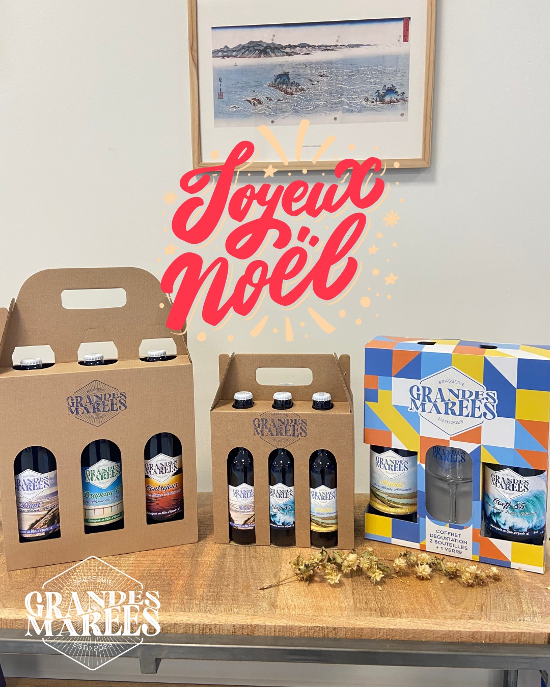 🎄 Dernier jour pour vos cadeaux de Noël 🎄
La brasserie est ouverte toute la journée de 10h à 17h non stop !
L'équipe de la brasserie vous souhaite de passer de belles fêtes de fin d'année 🎅
On se retrouve la semaine prochaine :
Lundi 29/12 : 10h-18h
Mardi 30/12 : 10h-18h
Mercredi 31/12 : 10h-17h
Samedi 3/01 : 10h-18h pour la visite mensuelle à 11h, pensez à réserver 😉
#brasserie #rangdufliers #biere #brasseriegrandesmarees #BrasserieArtisanale #cotedopale #biereartisanale #cadeau #coffretcadeau