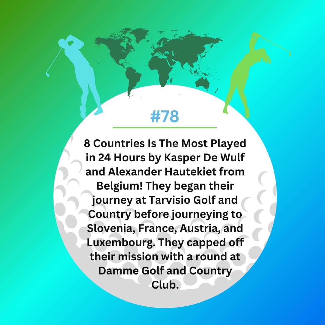 Great Golf Facts... #GolfLife #Golf #Golfing #GolfFacts⛳️🏌️♀️🏌️