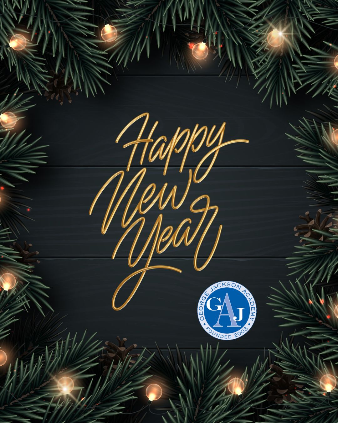 Happy New Year from GJA! 🎆✨ As we welcome 2026, we’re filled with gratitude for the incredible students, families, and supporters who make up our community. Here’s to a year of growth, success, and new opportunities! 💙 #haveagjaday #financialaidforall