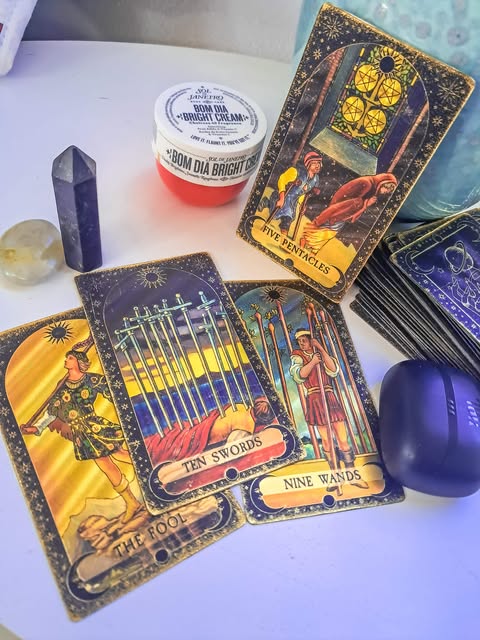 This morning carries that familiar December feeling — the air busy, hearts full, and minds carrying more than they realize. The season asks us to move quickly, to show up, to gather, to plan — and yet for many, it also brings emotional overload, old memories, and quiet feelings of being outside the warmth looking in.
Today’s Community Tarot reflects that honestly.
At the center sits the Ten of Swords, speaking to mental exhaustion and the recognition that something has reached its limit. This isn’t punishment — it’s awareness. A moment of clarity where we finally name what we can no longer carry the same way.
To the left, The Fool offers the way forward. Not through pressure or perfection, but through lightness. Through allowing yourself to begin again without dragging old expectations behind you. Small joys count. Presence counts. You are allowed to choose ease where you can find it.
To the right, The Nine of Wands reminds us to notice where we are bracing. This season can make us defensive simply because we are tired. Strength doesn’t always look like endurance — sometimes it looks like softening.
Threaded through the reading is the Five of Pentacles, reflecting feelings many experience right now: isolation, scarcity, or feeling unseen even when surrounded by others. These emotions are more common than they appear, and naming them is not weakness — it is the first step toward warmth and connection.
✨ Today’s message: Recognition creates release.
You don’t need to force joy. You don’t need to fix the season.
Clarity, honesty, and gentleness are more than enough.
#CommunityTarot #DailyTarot #TarotPoll #CollectiveReading #TarotCommunity #SpiritualGuidance #IntuitiveLiving #SeasonalReflection #EndOfYearEnergy #TarotWisdom #SpiritualReflection #MindfulMoments #EnergyReading #TarotForToday