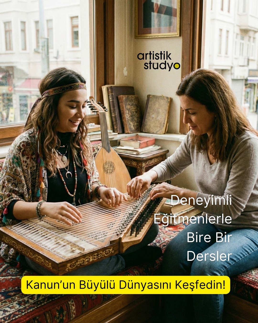 Hayallerinizi ertelemeyin, Kanun derslerimizle ruhunuzu dinlendirin! 🌟
Antalya Artistik Stüdyo’da profesyonel eğitimlerle Kanun çalmayı öğrenmek artık çok daha kolay. Her seviyeye uygun programlarımızla sizi müziğin merkezine davet ediyoruz. 🎹✨
Sınırlı kontenjan için hemen yerinizi ayırtın. 👇
✅ Bire bir özel dersler
✅ Deneyimli eğitmen kadrosu
✅ Antalya’nın kalbinde sanat dolu bir ortam
Siz de bu eşsiz tınıya ortak olmak isterseniz, detaylı bilgi için DM üzerinden ya da Whatsapp hattımızdan bize ulaşabilirsiniz! 📩
#kanun #kanunersi #müzik #antalya #antalyamüzikkursu #artistikstüdyo #enstrüman #türksanatmüziği #sanat #antalyahobi #müzikeğitimi #kanunileri #hobi