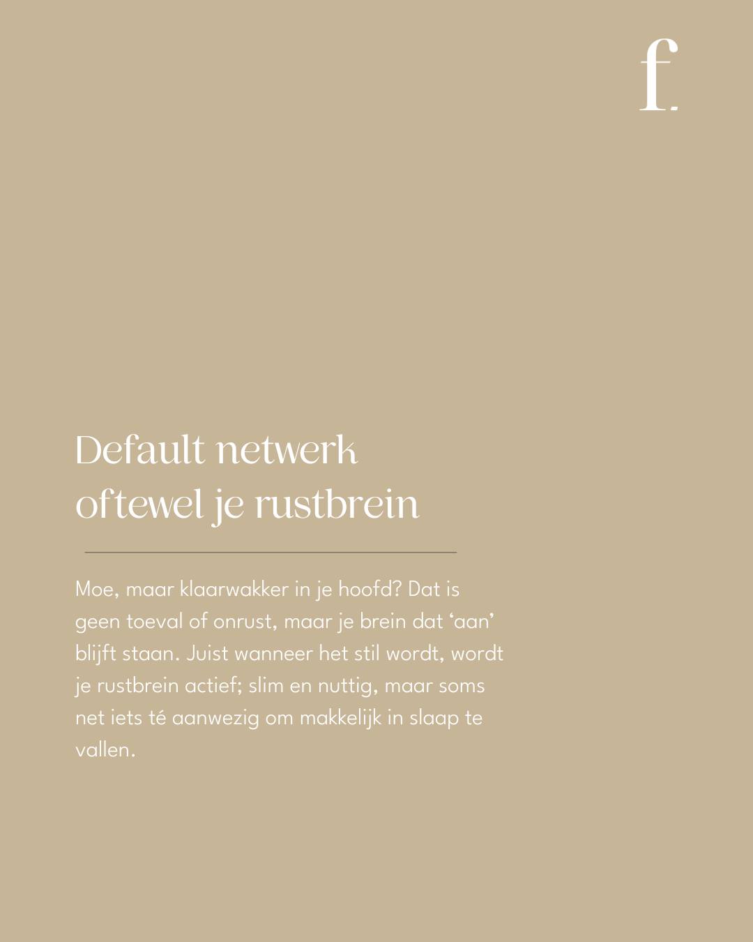 Moe, maar klaarwakker in je hoofd? Je ligt in bed, maar je gedachten draaien overuren. Geen toeval, dit is je rustbrein dat actief wordt.
Slim systeem, maar soms nét iets te aanwezig… vooral ’s avonds. In mijn nieuwste blog leg ik uit waarom dit gebeurt én wat je kunt doen om je hoofd meer rust te geven. 🧠
Lees het hier: https://www.fitmetfleur.com/post/je-rustbrein-waarom-je-hoofd-s-avonds-niet-stopt