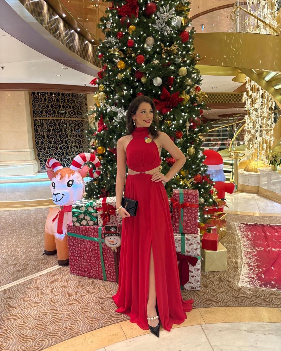 ✨ Not a prom girl… but serving full prom energy ✨
This is Athena, wearing one of our show-stopping gowns from the Te Amo Prom collection - styled for a special promotional event aboard the Regal Princess 🚢✨
While this wasn’t for prom, it perfectly shows how versatile (and jaw-dropping) our prom dresses can be. From grand staircases to glittering lights, this gown held its own - and Athena looked nothing short of sensational ❤️
Proof that a great dress doesn’t need a prom night to shine.
Have a look at our Te Amo Prom page to see more of these type of posts ❤️
#occassionweardress #occassionwears #promdresscumbria #ladyinred #regalprincess #regalprincesscruise #occassionwear