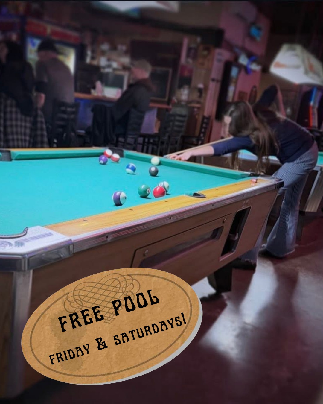 Rack ‘em up — the table’s free and the drinks aren’t waiting. 🎱
#RedmondORBars #localsknow #redmonddivebar #TumbleInnFamily #localbusiness #DiveBarFun #TumbleInn #remondoregon #TumbleInnRedmond #local #redmondoregon #RedmondOR #localhangoutredmond #thetumble #DiveBarVibes #thetumbleinnredmond #LocalSpot #RedmondDiveBar #thetumbleinn #centraloregon #PoolPlayers #PoolNight #FreePoolFriday #FreePoolWeekend #poolnight
