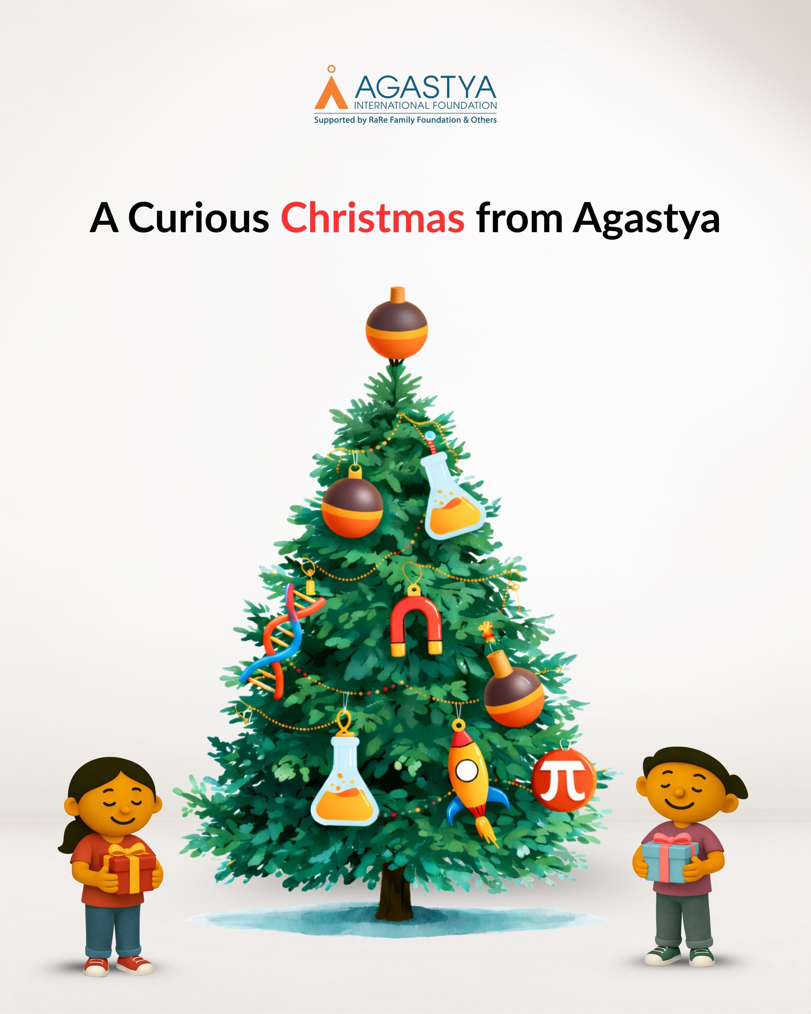 This Christmas, make curiosity the gift that keeps giving. Your support helps Agastya reach children who rarely get the chance to ask “why” or “how” and turns those questions into confidence and possibility. This season of giving, we invite you to be part of that journey once again. Together, let’s make this a truly curious Christmas.
Wishing you and your loved ones a joyful Christmas filled with wonder, warmth, and hope. 🎄✨
Support today: https://www.agastya.org/donate
.
.
.
Christmas, curiosity, season of giving, children, questions, why and how, confidence, possibility, learning journeys, joyful discovery, curious minds