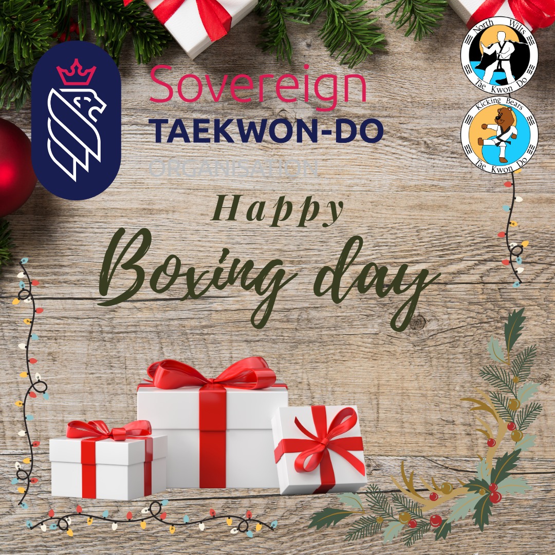 🔥 Day 2 of our 12 Days of Christmas!
It’s Boxing Day — the perfect time to kickstart your fitness!
Taekwondo is an amazing way to build:
💪 Strength
⚡ Fitness
🤸 Flexibility
🔥 Confidence
New starters train FREE for all of January!
Current students: introduce a friend who stays 3 months and get a FREE month of training too.
Message us to join — start 2026 strong!
#SovereignTaekwondo #BoxingDay #TaekwondoFitness #MartialArtsTraining #Kickstart2026 #NewStartersWelcome #FitnessJourney #StrongerEveryDay #TaekwondoFamily