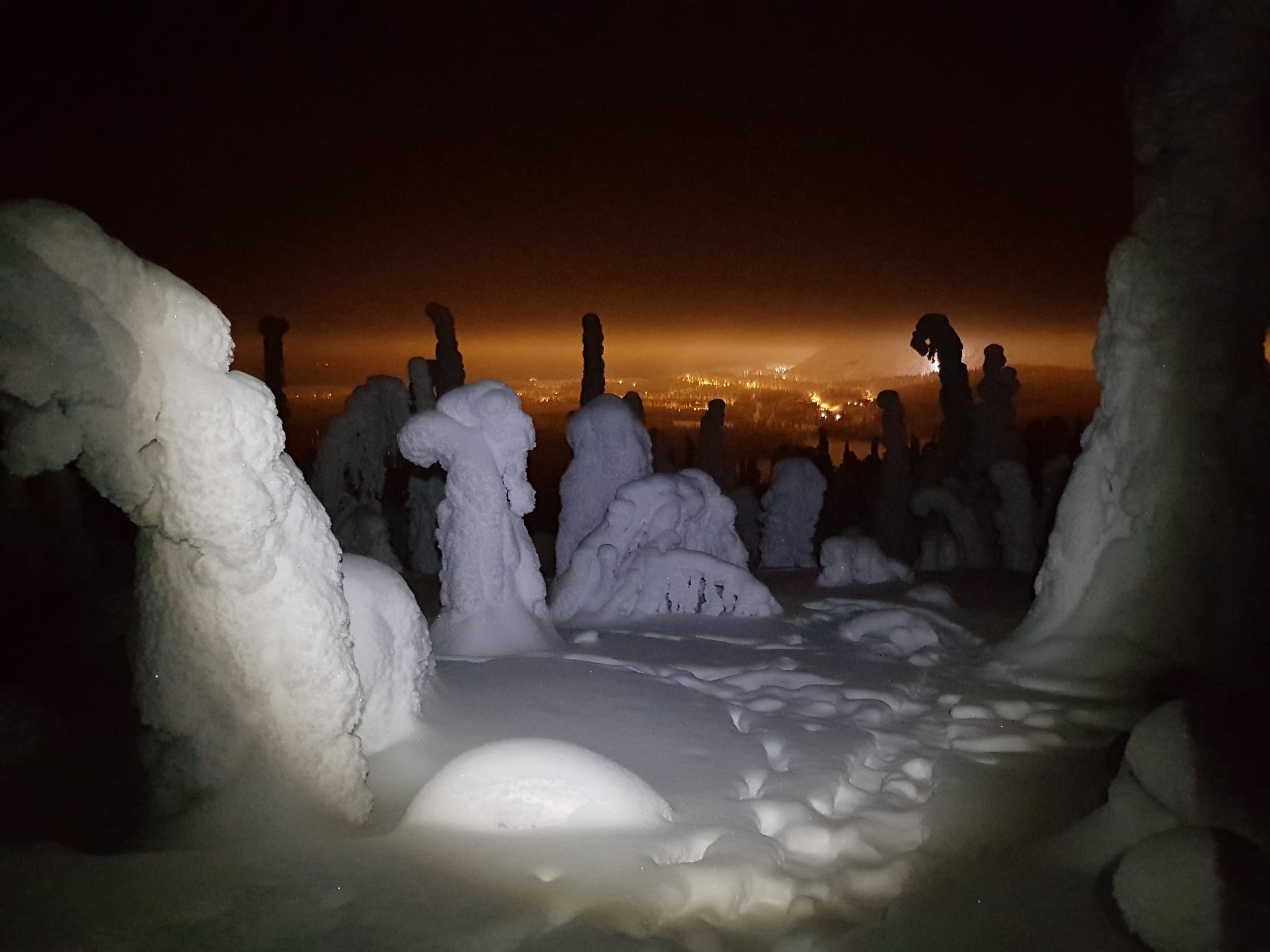 Today, at 17:03, we reach the winter solstice — the darkest moment of the year here in the north. The Earth tilts to its furthest point away from the sun, giving us the shortest day of the year in the Northern Hemisphere. From this moment on, the light slowly begins its return.
Because of Earth’s tilt, the sun’s rays now shine strongest on the Tropic of Capricorn, while north of the Arctic Circle the sun doesn’t rise at all. At the same time, the Southern Hemisphere enjoys endless daylight.
Here in Riisitunturi, the sun rose today at 10:47 and set at 13:20, giving us just 2 hours and 33 minutes of daylight. But the best part? In only one week, the days will already be 11 minutes longer 🌅
This is a beautiful moment to pause and celebrate. You might want to raise a small toast to the returning light — perhaps with a cup of hot cocoa from a thermos flask ❄️☕
The winter solstice invites us to slow down, honor the darkness, and welcome the gradual return of daylight. From today on, every single day brings a little more light. Let’s celebrate the turning of the year together with nature and its quiet rhythm. ✨🌲