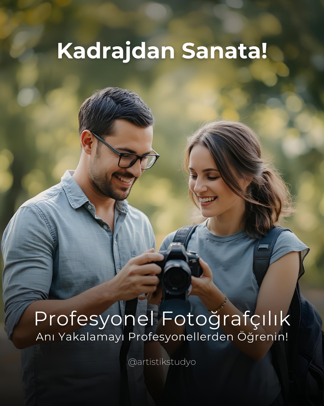Sadece bir anı değil, bir hikayeyi ölümsüzleştirin! 📸✨
Dünyaya sadece bakmakla yetinmeyin, onu kendi vizyonunuzla kaydedin. "Kadrajdan Sanata" yolculuğumuzda, teknik bilgiyi estetikle birleştiriyor; deklanşöre her bastığınızda bir sanat eseri yaratmanın inceliklerini öğretiyoruz.
Profesyonel eğitmenlerimiz eşliğinde ışığı, kompozisyonu ve hikaye anlatıcılığını keşfetmeye hazır mısınız?
🎨 Artistik Stüdyo ile bakış açınızı değiştirin. 📍 Detaylı bilgi ve kayıt için DM üzerinden bizimle iletişime geçebilirsiniz.
#profesyonelfotografcilik #fotografteknikleri #isikvekompozisyon #antalyaetkinlik #antalyasanat #fotografcilikatolyesi #kadrajdansanata #artistikstüdyo