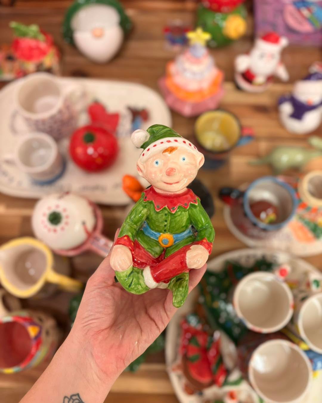 This little elf is here with a festive reminder… 🧝♂️✨
Today is your last chance to collect your pots in time for Christmas!
🎄 We’re open until 4pm today
🎄 After today, collections pause until 27th December
We are open during the Twixmas period, but sessions are filling up fast — please book online to avoid missing out 💛 👉 happyglazepottery.co.uk/book-online
🎁 Still shopping?
• Gift vouchers available in-store today
• E-vouchers available online 24/7
See you soon — the elf will be watching 👀✨
#ohhappyglaze #happyglazepottery #christmaspottery #lastchance #twixmasplans #giftvouchers #potterypainting #thingstodoinDevon