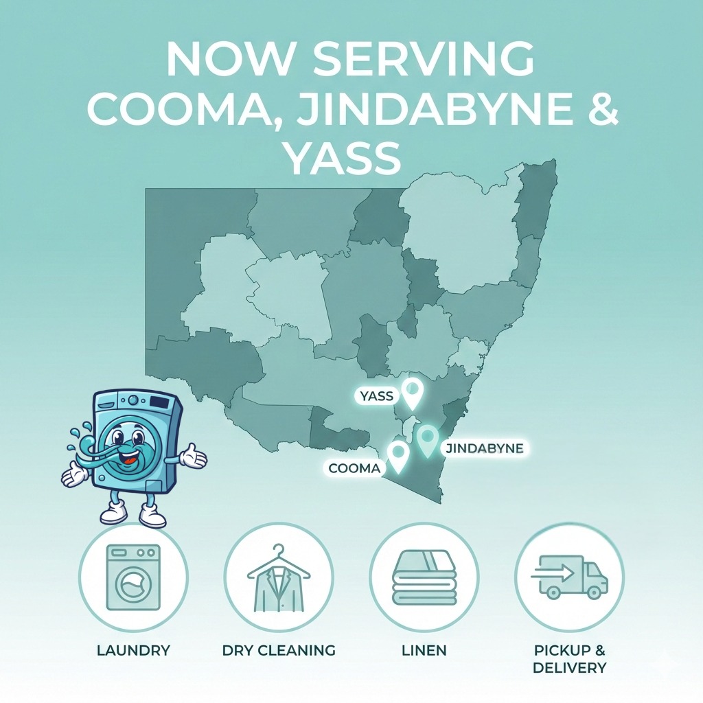 🌏✨ The Clean Closet Is Expanding Across the Snowy & Southern Regions!
Great news! The Clean Closet is now proudly offering professional laundry, dry cleaning, linen & specialty care services across:
📍 Cooma, NSW
📍 Jindabyne, NSW
📍 Yass, NSW
Whether you’re a local resident, a hospitality business, an Airbnb host, or managing seasonal accommodation — premium garment and linen care is now closer than ever.
What this means for you:
✔️ Reliable pickup & delivery
✔️ Hospitality-grade cleaning standards
✔️ Care for everyday wear, uniforms, linen & specialty items
✔️ Trusted Canberra expertise — now extended regionally
From the mountains to the plains, we’re bringing The Clean Closet standard of care to more communities — because everyone deserves laundry done right.
📞 1300 656 895
🌐 thecleancloset.com.au
#TheCleanCloset
#CoomaNSW
#Jindabyne
#YassNSW
#RegionalLaundry
#DryCleaningNSW
#HospitalityServices
#LinenServices
#LaundryDoneRight