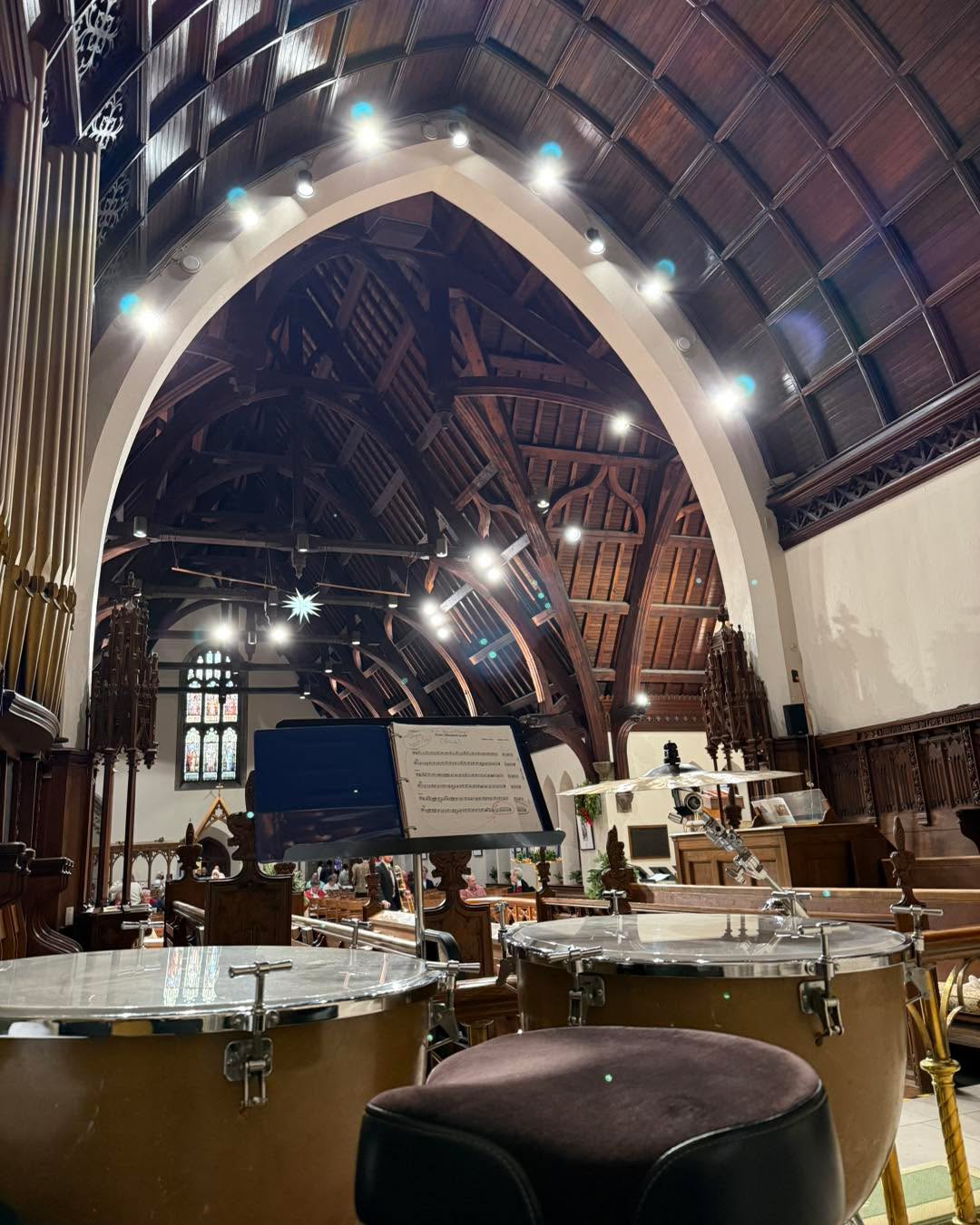 It’s Christmas Eve, that means it’s time for service at Trinity Episcopal Church!