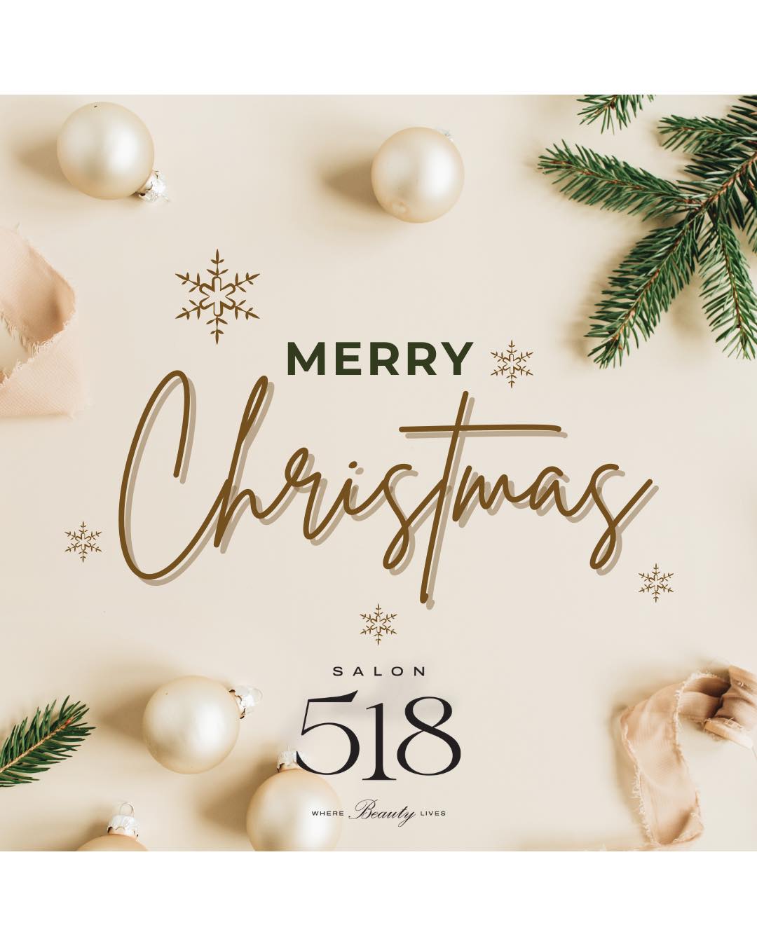 Wishing you a beautiful Christmas, filled with warmth, peace, and time well spent. 🤍from all of us at SALON 518. #shorthillsmoms #millburnmoms #millburnshorthills #kerastasesalon #kerastasepartner #exploremillburnshorthills