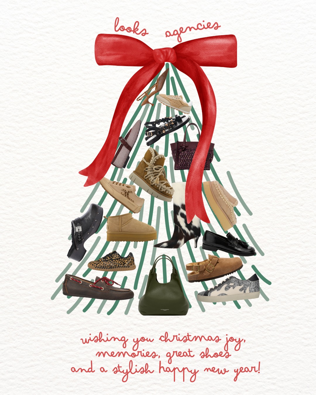 Merry Christmas from Looks agencies!!!
Wishing you a Christmas filled with warmth, joy and beautiful moments.
Thank you for being part of our journey. We can’t wait to step into the New Year together. 👞🤍