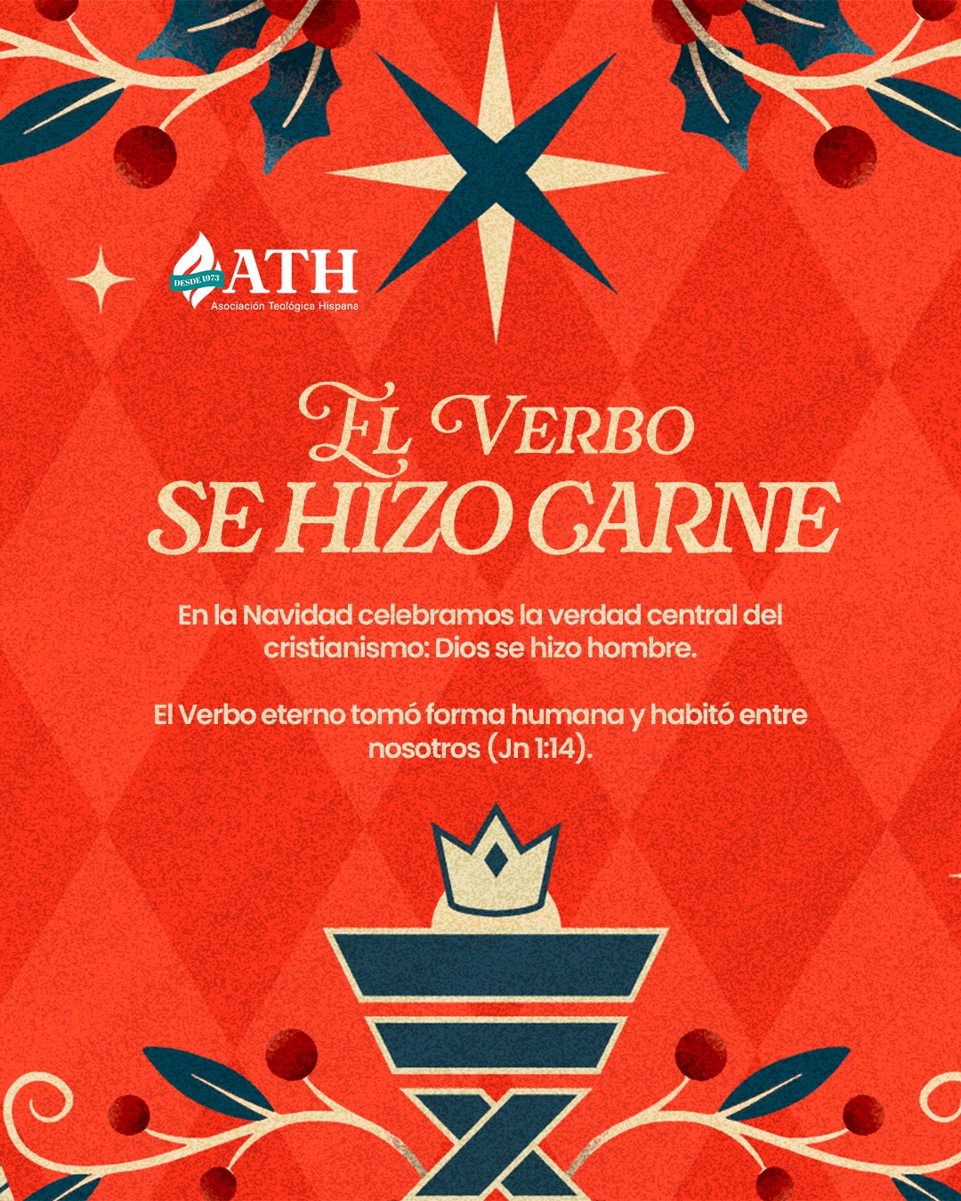 La Encarnación es el corazón de la Navidad.
No celebramos un símbolo, celebramos un acontecimiento:
Dios tomó forma humana para revelarse plenamente a la humanidad.
La humildad del pesebre no oculta la gloria; la revela.
El Todopoderoso decidió hacerse cercano, comprensible, cercano a nuestra historia y nuestras luchas.
En esta Navidad, contemplamos el misterio que sostiene nuestra fe:
El Dios eterno se hizo presente, accesible, y lleno de gracia.
Que esta verdad marque nuestro pensamiento, nuestra adoración y nuestra manera de vivir.
✨ Emanuel está con nosotros.