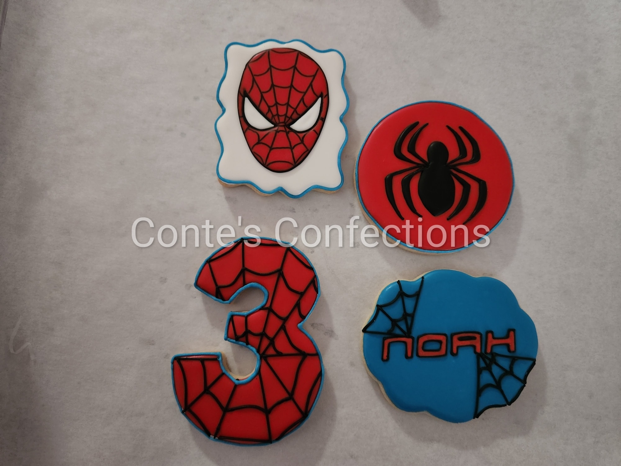 Birthday sugar cookies.