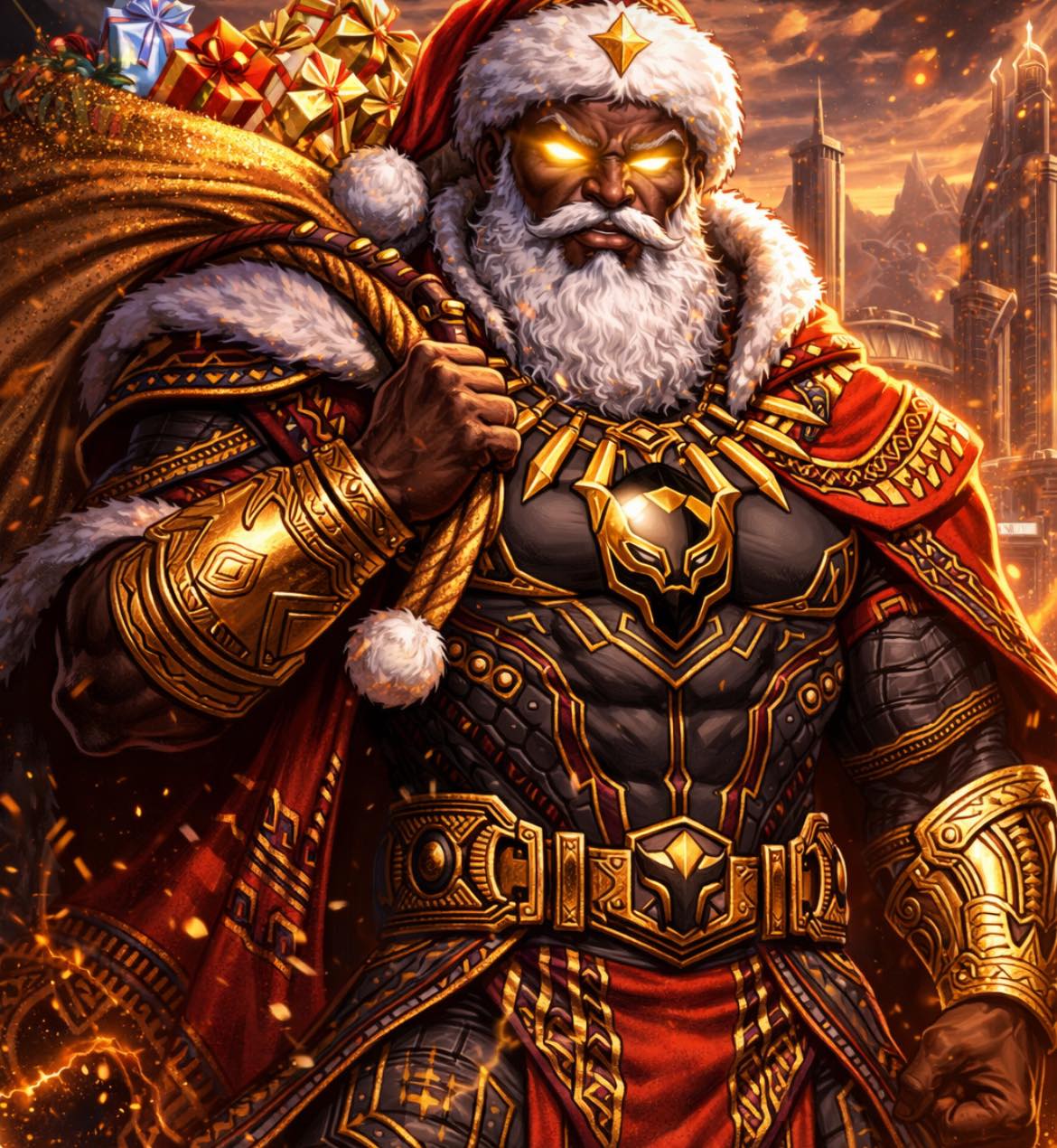 This year has been a lot. The last few months have been even wilder in our community. I am fortunate for the friends and family we have here at Amerime Media. We wanted to keep the holiday spirit going strong so for your reading pleasure
’Twas the night before Christmas, and all through the lair,
Not a joystick was stirring, not even the chair.
The controllers were charging with RGB glare,
In hopes that New Game Plus soon would be there.
The Funko Pop guardians were stacked with great care,
Forming a fortress no dust mote could dare.
My cosplay was hung in the closet so wide—
A half-finished mash-up of Deku and Miles. (Don’t judge, I tried.)
The snacks were assembled with tactical might:
Ramune, Pocky, and Hot Cheetos bright.
A gamer feast fit for a legendary fight,
Like facing Sephiroth on Proud Mode at night.
When out on the lawn came a THUNDEROUS thump,
Like Hulk doing squats or Thor losing his grip on the pump.
I leapt from my beanbag with startled delight,
Pausing only to save—’cause you never know, right?
I dashed to the window with Naruto speed,
(Full sprint, arms back, ignoring my knees).
And what did I see in the cold winter air?
A starship-shaped sleigh with Wakandan flair.
With a pilot so smooth he could lead the Avengers—
It was Black Santa Prime with multiverse credentials!
His sleigh thrusters hummed with vibranium grace,
As a squad of reindeer in mech suits took their place.
“On Picard! On Mando! On Korra and Ryu!
On Luffy! On Sonic! On Groot—yes, you too!”
They boosted and blasted with anime glow,
Leaving speed lines and sparkles wherever they’d go.
Black Santa Prime vaulted down in a flash,
Landing in a superhero three-point crash.
He nodded at me—
I bowed back in respect,
For I sensed his power level was OVER 9,000, direct.
He spoke not a word, just opened his pack,
Revealing collectibles I thought I’d never get back—
Limited editions, variants, comics once lost,
Plus the PS6 preorder that NO ONE else caught.
He placed them all down with a wink and a slide,
Then vanished like Batman disappearing mid-stride.
But I heard him proclaim as he zipped out of sight,
“Stay nerdy, stay proud, and game on through the night!”
#merrychristmas