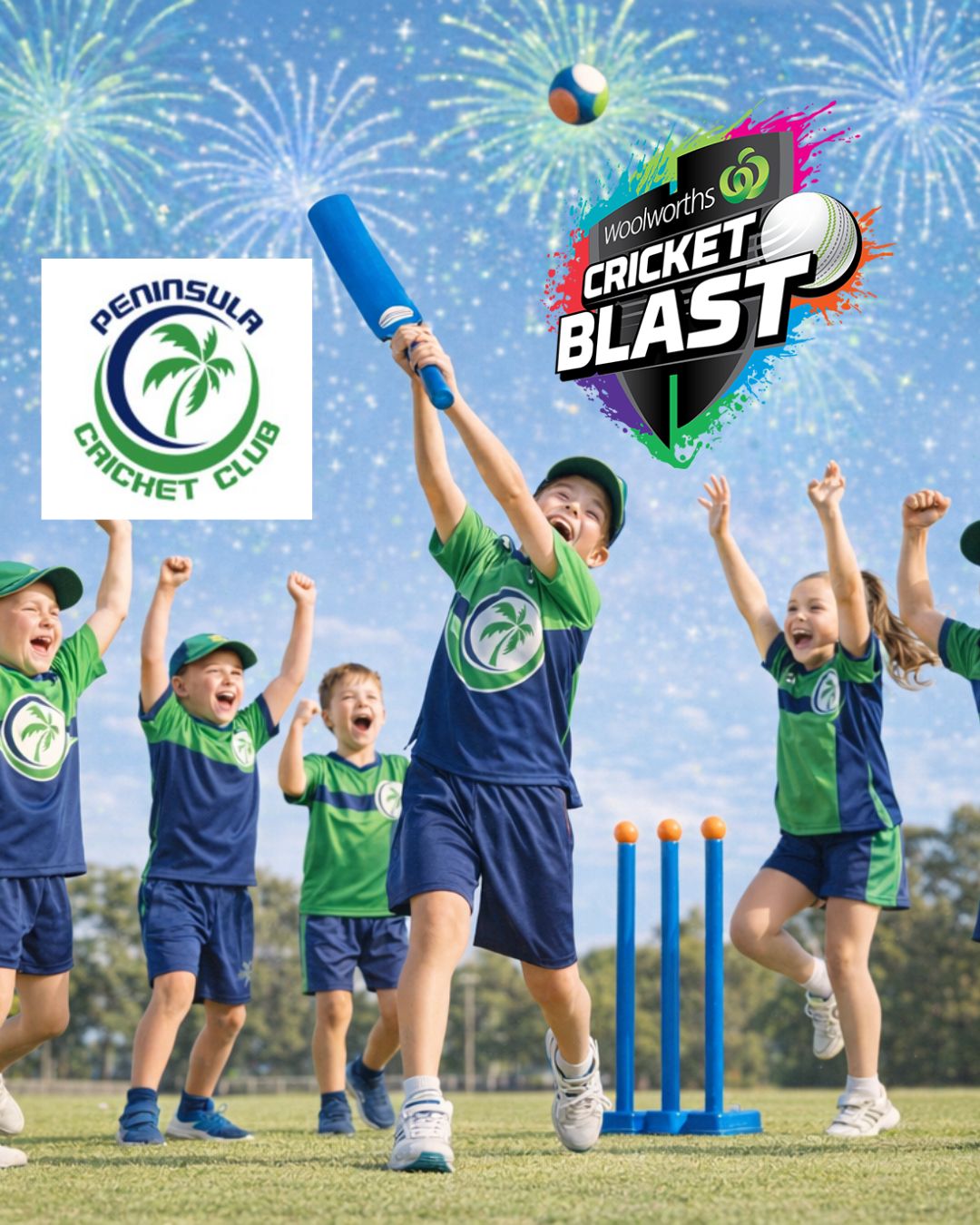Turn That BBL Excitement Into Real Life Fun! 🏏
Are your little glued to the TV cheering for the Sixers ? Maybe they are practicing their appeals during The Ashes?
It is time to take that energy from the living room to the grass with Peninsula Cricket Blast!
We are looking for the next generation of superstars (and superstars-in-training) to join us for the ultimate grassroots cricket experience.
Here is why parents and kids are loving it:
🏏 60 Minutes of Non-Stop Action: We keep them moving, laughing, and playing every single minute.
🏏 100% Safe & Soft: We use soft balls and modified equipment. No pads needed, no hard knocks, just safe fun.
🏏 Ages 5-8 Perfectly Tailored: Our program is specifically designed for the attention spans and energy levels of 5 to 8-year-olds.
🏏 0 Experience Required: Never held a bat? Perfect. We teach the basics through games, music, and high-fives.
Did you know that kids who play team sports are 15% more likely to build strong social confidence? Plus, they will sleep like logs afterwards (you are welcome, parents! 😉).
Don't let them just watch the fun on TV this year. Let them BE the fun.
Spots are filling up fast for the new season!
Want to know more - head to https://www.peninsulacricketclub.com.au/registration or contact us at https://www.peninsulacricketclub.com.au/contact
Register today to get $10 off ( 6 week program ) - $40 Great Value
👇 Click below to sign up today!
https://www.playhq.com/cricket-australia/register/4bb75e