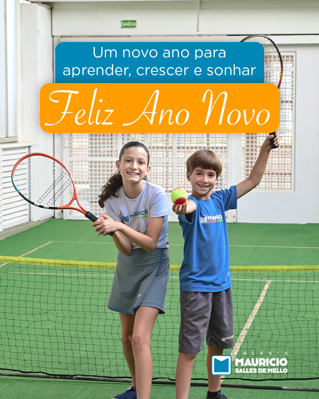 ✨🎆 Feliz Ano Novo!
Que 2026 chegue trazendo novas oportunidades, aprendizados, sonhos e conquistas para todas as famílias que fazem parte da nossa história.
No Colégio Mauricio Salles de Mello, seguimos com o compromisso de educar com afeto, propósito e excelência, formando alunos preparados para o futuro, sem abrir mão dos valores que nos acompanham há gerações. 💙
Que este novo ano seja um tempo de renovação, esperança e muitos caminhos construídos juntos.
🌟 Feliz 2026! 🌟
💬 Deseje um feliz ano novo para nossa comunidade nos comentários e venha viver um novo ciclo com a gente!
#FelizAnoNovo #Feliz2026 #AnoNovo #ColegioMauricioSallesDeMello #EducacaoComProposito #NovosComecos #Esperanca #FamiliaMauriciana
#AprenderEvoluirCrescer #BrasiliaDF #MaisQueUmaEscolaUmaTradicao