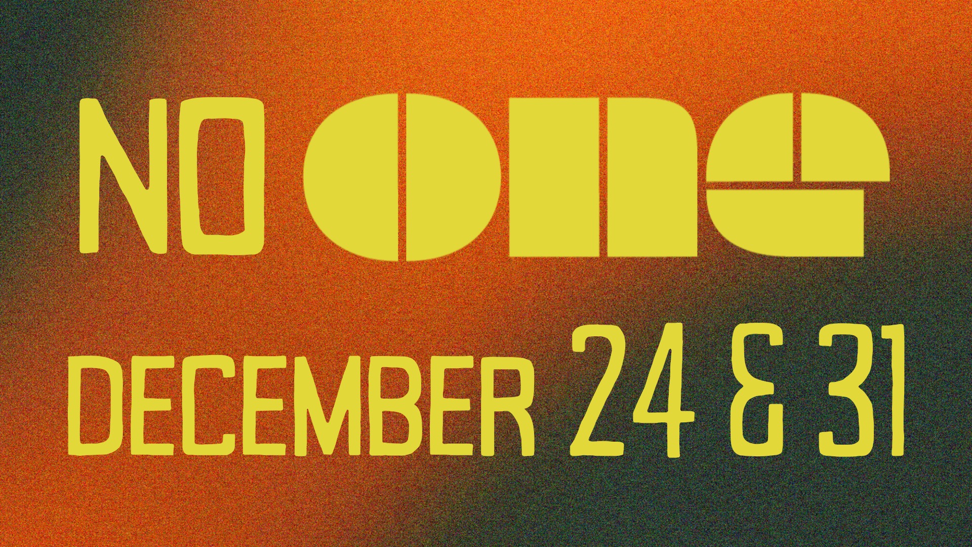 Quick reminder! We will have no ONE meetings this Wednesday (Dec 24) or next Wednesday (Dec 31).
We hope you have a very Merry Christmas and a wonderful New Year! We can’t wait to see you all soon.