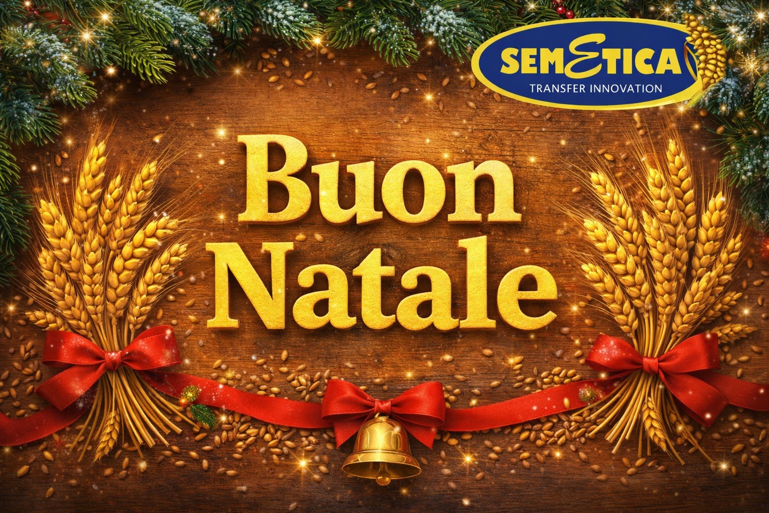 🎄 Buon Natale da SEMETICA 🌾
In questo periodo dell’anno desideriamo rivolgere i nostri più sinceri auguri a clienti, partner e operatori del settore agricolo.
Il nostro impegno quotidiano nella ricerca e nell’innovazione continua a essere guidato da valori di qualità, affidabilità e sviluppo sostenibile.
Grazie per la fiducia che ci avete accordato.
Buon Natale e un nuovo anno di crescita condivisa.
📲 Scopri di più su www.semetica.it
CATALOGO 2025 👉 https://lc.cx/os7kBN
#Semetica #BuonNatale #Agricoltura #Innovazione #Cereali #Campagna2025
