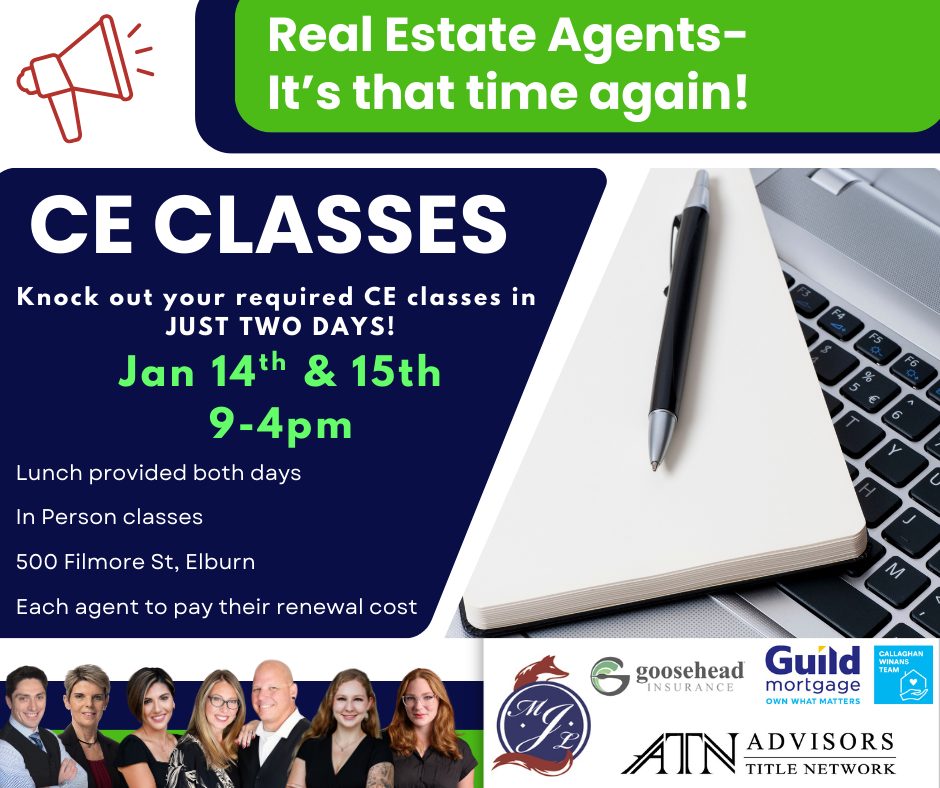 📣 Calling All Real Estate Agents!
Knock out your required CE classes in just TWO days with our upcoming in-person CE Classes! Sign up below!
🗓 January 14th & 15th
⏰ 9:00 AM – 4:00 PM
📍 500 Filmore St., Elburn
🍽 Lunch provided both days
RSVP: ⬇
https://chicagoassociationofrealtors.learnupon.com/store/5957-siwy-real-estate-january-2026-classes-to-you-12-hour-ce?is_bundle=1
#RealEstateAgents #CEClasses #RealEstateEducation #ElburnIL #ContinuingEducation #AgentLife #RealEstateCommunity #siwyrealestate