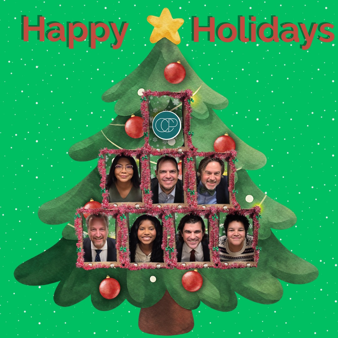 Happy Holidays from your team at Cervantes Chatt & Prince!
Please take note of our upcoming holiday hours as we will be taking some time off to spend with our families.