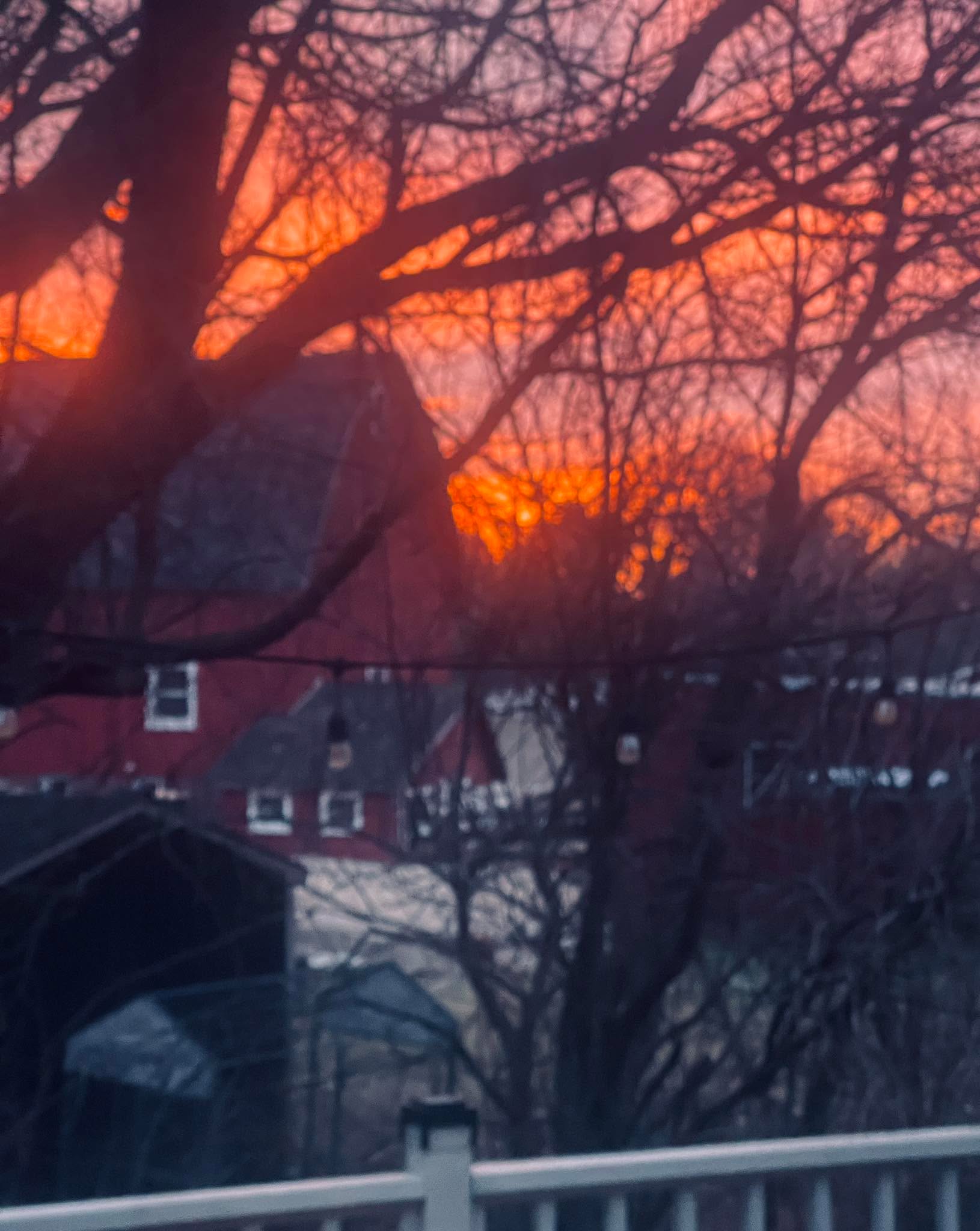 Thank you God for beautiful sunrises âĽď¸đđť