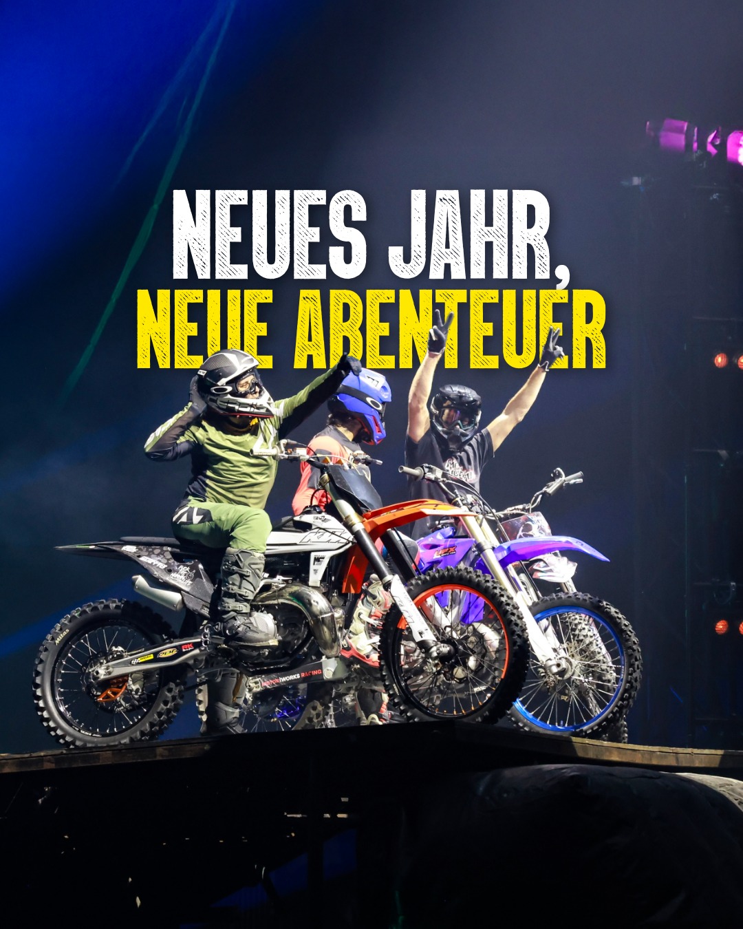 🔥 2026 starten wir mit Nervenkitzel, Akrobatik und spektakulären Shows! 🔥
💥 Noch bis zum 11.01.2026 erleben wir gemeinsam Adrenalin, Akrobatik und große Momente. Wir freuen uns auf die kommenden Shows mit euch!
👉 Ihr konntet keine Tickets mehr ergattern? Zusätzlich findet jeden Samstag und Sonntag jeweils um 11 Uhr eine Zusatzvorstellung statt.
Den Link zu den Tickets findet ihr in unserer Bio.
📸 Fotograf: HNA/Ulf Schaumlöffel @ulfschaumloeffel