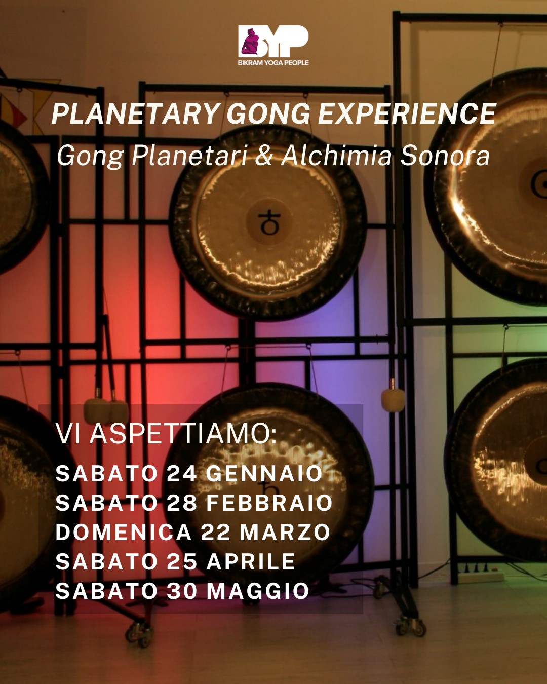 โจ๐๐๐๐๐๐๐๐๐ ๐๐๐๐ ๐๐๐๐๐๐๐๐๐๐โจ
Gong Planetari & Alchimia Sonora: lasciati attraversare dal potere del suono.
Incontro Esperienziale attraverso il Suono, gli Archetipi Planetari per ampliare la percezione.
Ogni mese ti aspetta un viaggio tra vibrazioni cosmiche, Gong Planetari e Alchimia Sonora per riportare stabilitร , calma e presenza nel tuo spazio interiore.
Le frequenze armoniche guidano corpo, mente e spirito verso equilibrio e trasformazione, favorendo connessione, ispirazione e consapevolezza.
๐
๐๐๐๐๐๐๐' ๐ ๐๐๐๐๐๐๐๐๐ ๐๐๐๐โ๐๐๐๐๐๐๐๐๐๐
โข Produce uno stato di rilassamento profondo
โข Permette una totale distensione del corpo fisico
โข Facilita uno spontaneo e piacevole abbandono delle tensioni accumulate, la mente si quieta e i pensieri si alleggeriscono
โข Riduce lo stress migliorando la qualitร della vita
โข Agevola uno stato di calma, di distensione e di ascolto interiore
๐๐๐๐๐๐๐๐๐๐๐
โข Durata: 1:30/2 ore circa.
โข Struttura: Momenti di Suono con i 6/8 Gong Planetari, Campane Tibetane, Conchiglie Sonore, Shruti-Box, Energy Chimes e Canto Armonico, Rilassamento. Condivisione finale.
โข Occorrente necessario: Per avere un confort adeguato รจ utile indossare abiti comodi, avere un materassino, una coperta e dellโacqua in bottiglia.
โข Partecipazione: LโIncontro si puรฒ svolgere sia stando sdraiati e/o seduti comodamente a occhi chiusi. Per partecipare non occorre nessuna preparazione particolare, รจ ideale per tutti.
๐๐๐๐๐๐
โข โฌ25 a persona per singolo incontro
โข Pacchetto 5 incontri โฌ100 (1 serata in omaggio)
๐ Posti limitati โ Prenotazione obbligatoria
Respira. Ascolta. Espandi.
Ritrova la tua armonia universale. ๐
Per ulteriori informazioni, chiedici pure in studio!
#Bikram #HotBodySculpt #HotPilates #PilatesPadova #Padova #HotYoga #BikramYoga #CorpoMenteSpirito #YogaTrasforma #YogaRoutine
@gong_neidangong