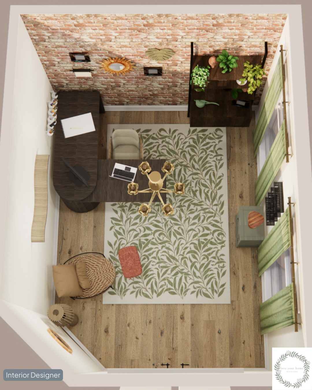 New year, new project and a space that’s finally getting the attention it deserves. 💚
This home office sits right at the front of the house, and for more than two years it stayed empty—full of potential, just waiting for the right direction.
My client is a true plant lover, so it felt natural to let live greenery lead the design.
The goal is a warm, bohemian space that feels creative, calm, and inspiring from the moment you walk in.
We’re layering in pieces that feel collected over time, mixing her vintage, found decor with rich wood tones in dark walnut to echo the knots of the existing floors.
A large L-shaped desk will anchor the room, giving her space to work comfortably on one side and return to her love of painting on the other.
Behind the desk, a vintage brick-style mural will create texture and interest—perfect for virtual meetings and an organic backdrop to the plants.
Texture and warmth come through in fluted cabinetry, floating shelves, a jute floor lamp, and soft green accents.
The final touch will be a sculptural floral chandelier in matte brass, adding just the right amount of personality.
This is a space designed to be used, loved, and lived in.
If you have a room in your home waiting for its moment, I’d love to help—send me a message and let’s talk next steps.
#HomeOfficeDesign #HomeOfficeDecor #InteriorDesign #InteriorDesigner #PhillyInteriorDesign