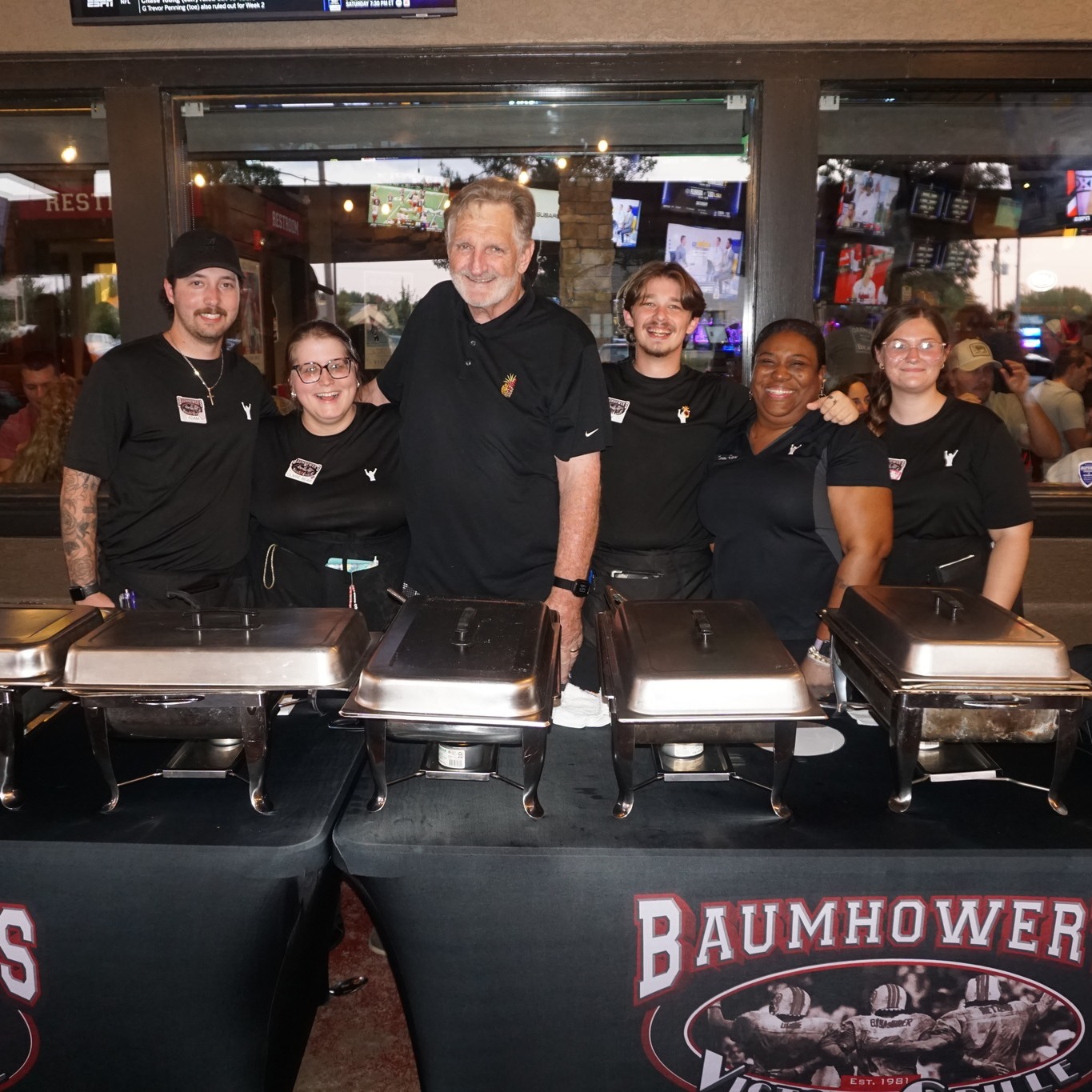 Head Fry Cook+ Tuscaloosa North team 🔥
Want to be part of something Legendary? COME JOIN OUR TEAM! Baumhower's Victory Grille has contest incentives , meal + retail discounts, health insurance, 401k, internal growth opportunities and more waiting on you!
Apply Now at alohahospitality.com/bvgcareers and Come Join Our Team!