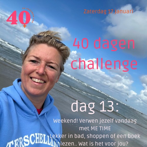 Weekend! Hopelijk ook voor jou op deze zaterdag. Dit is niet voor iedereen het geval ik weet het dan heb je vast een andere dag in de week jou weekendtijd.
Verwen jezelf vandaag eens met iets wat jij nodig hebt. Wat is voor jou fijne me time?
Ik ga vandaag lekker in bad met een tijdschrift. Even heerlijk ontspannen en even helemaal uit. Onbereikbaar voor de rest van de wereld š©·š§” #Meeraandachtmeerleefkracht #40dagenchallenge #weesgoedvoorjezelf #DeVrouwenVan40Plus