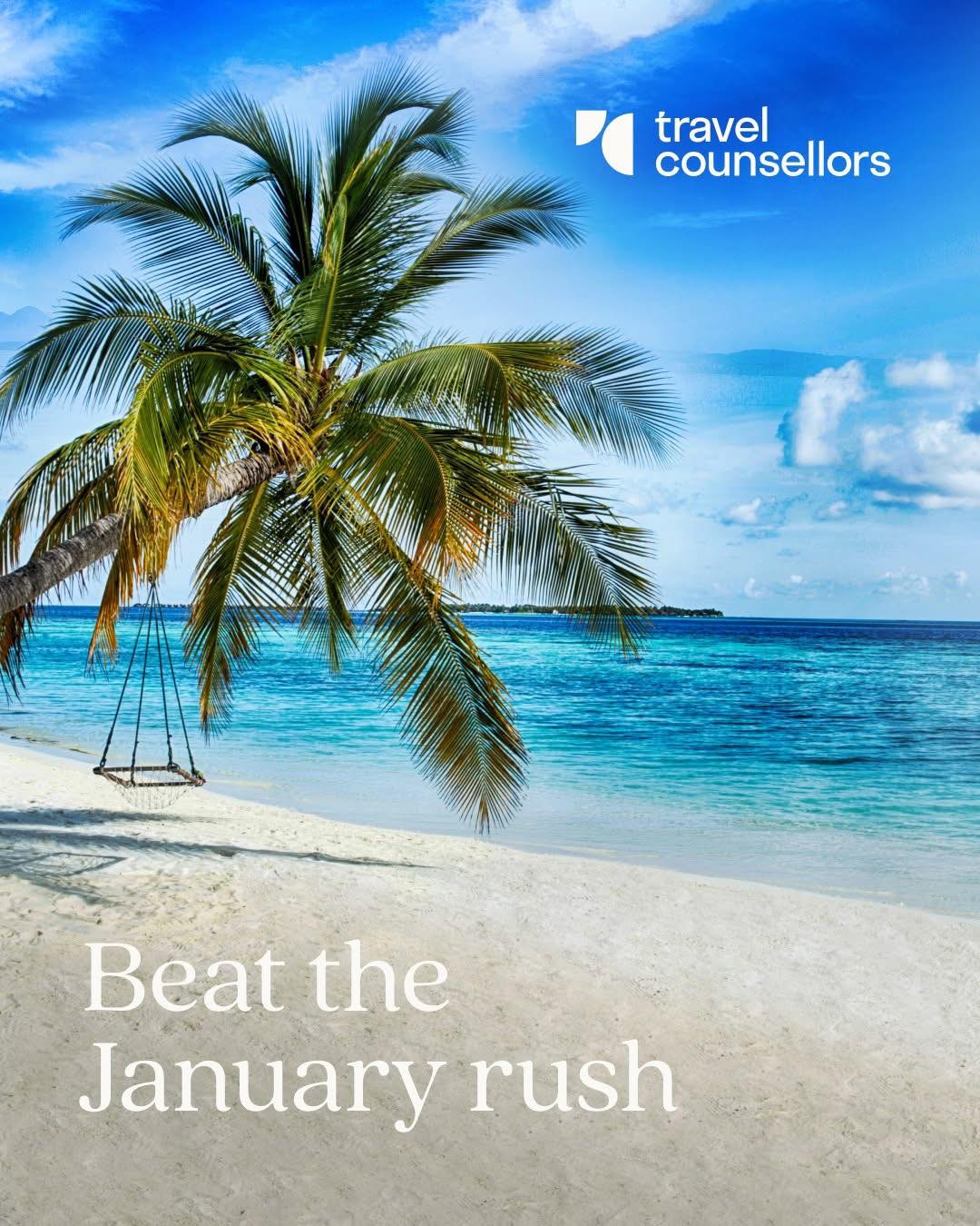 Happy New Year to you all 🎉
Hope you’ve had a lovely festive season.
We all know the early months of the year are busy in travel so now is the time to message me to get booked in the diary to talk holidays
The earlier you can book the better, not just for good prices, I’m finding it’s more about availability - if you want a certain hotel, room, tour or your dates are fixed, book as soon as you can…..
☎️ or WhatApp me on 01282 854143 to arrange a call
Here’s to lots of adventures in 2026 ✈️🌏
#personaltravelagent
#travelcounsellors